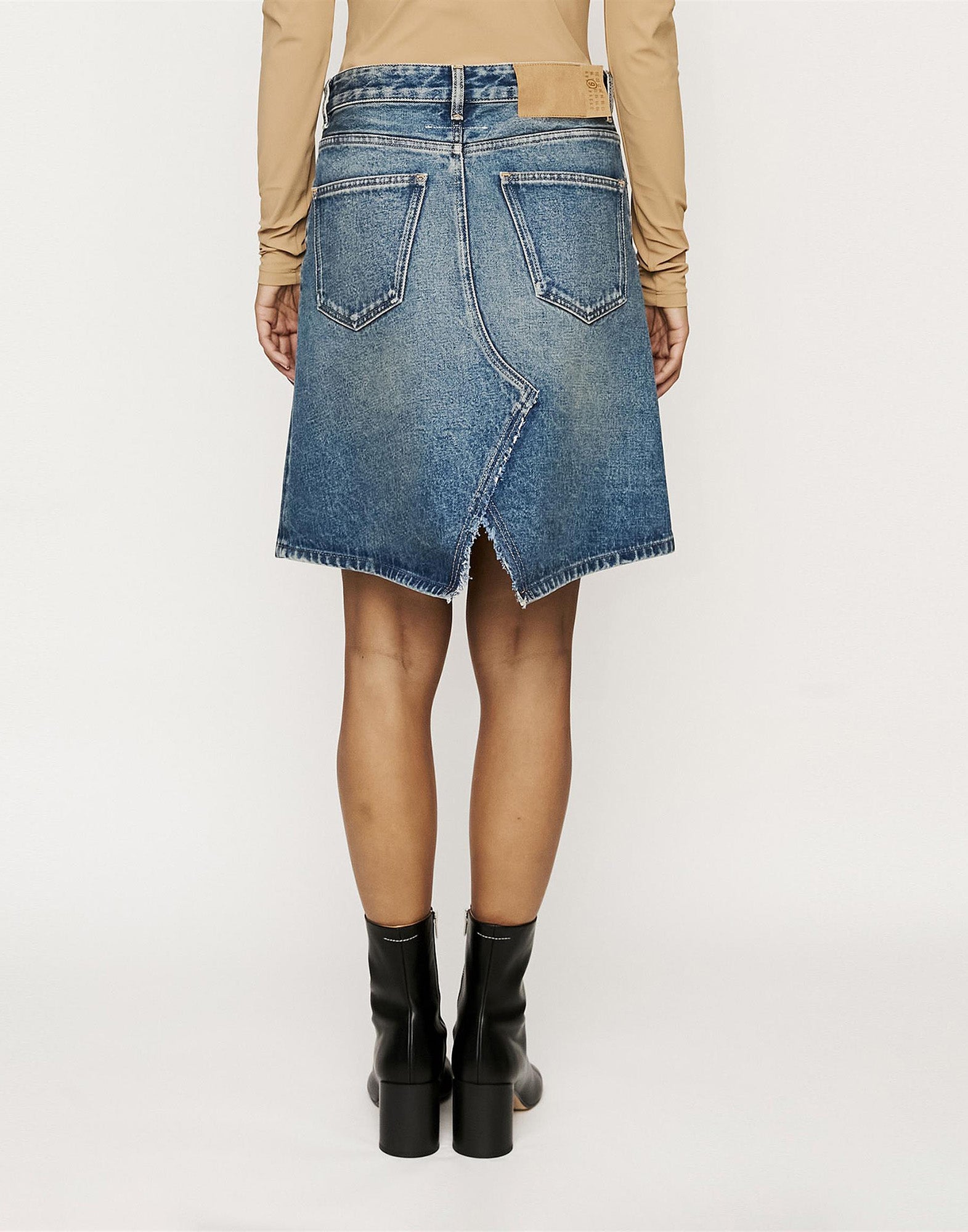 MM6 MAISON MARGIELA Gonna Midi di Jeans