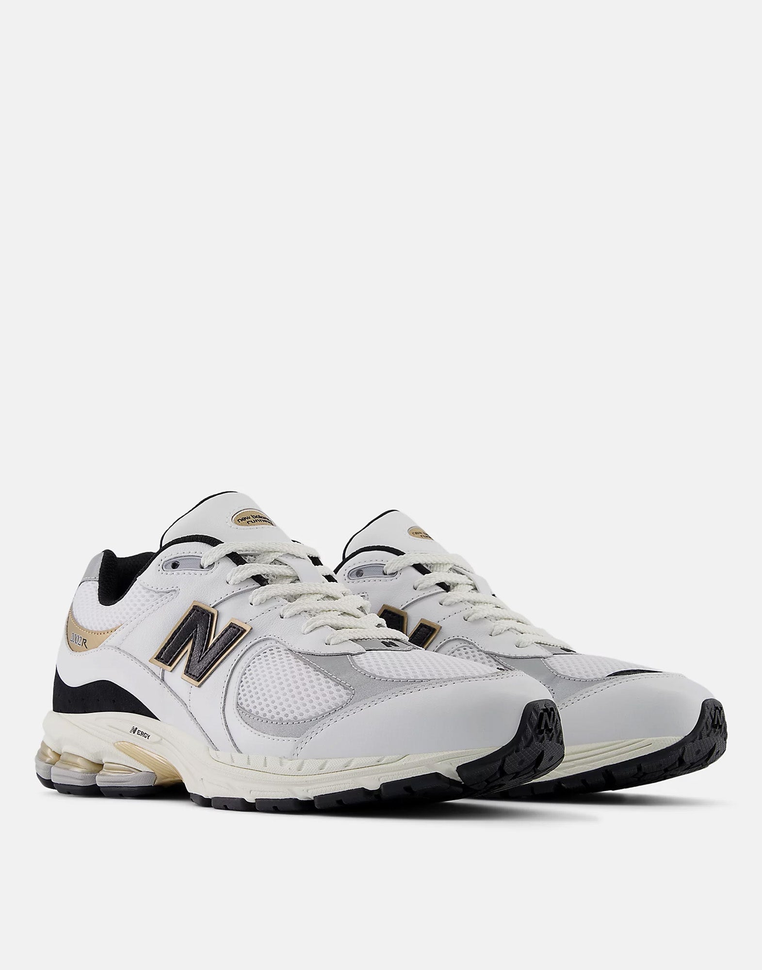 NEW BALANCE Sneakers 2002R White/Black/Gold Metallic
