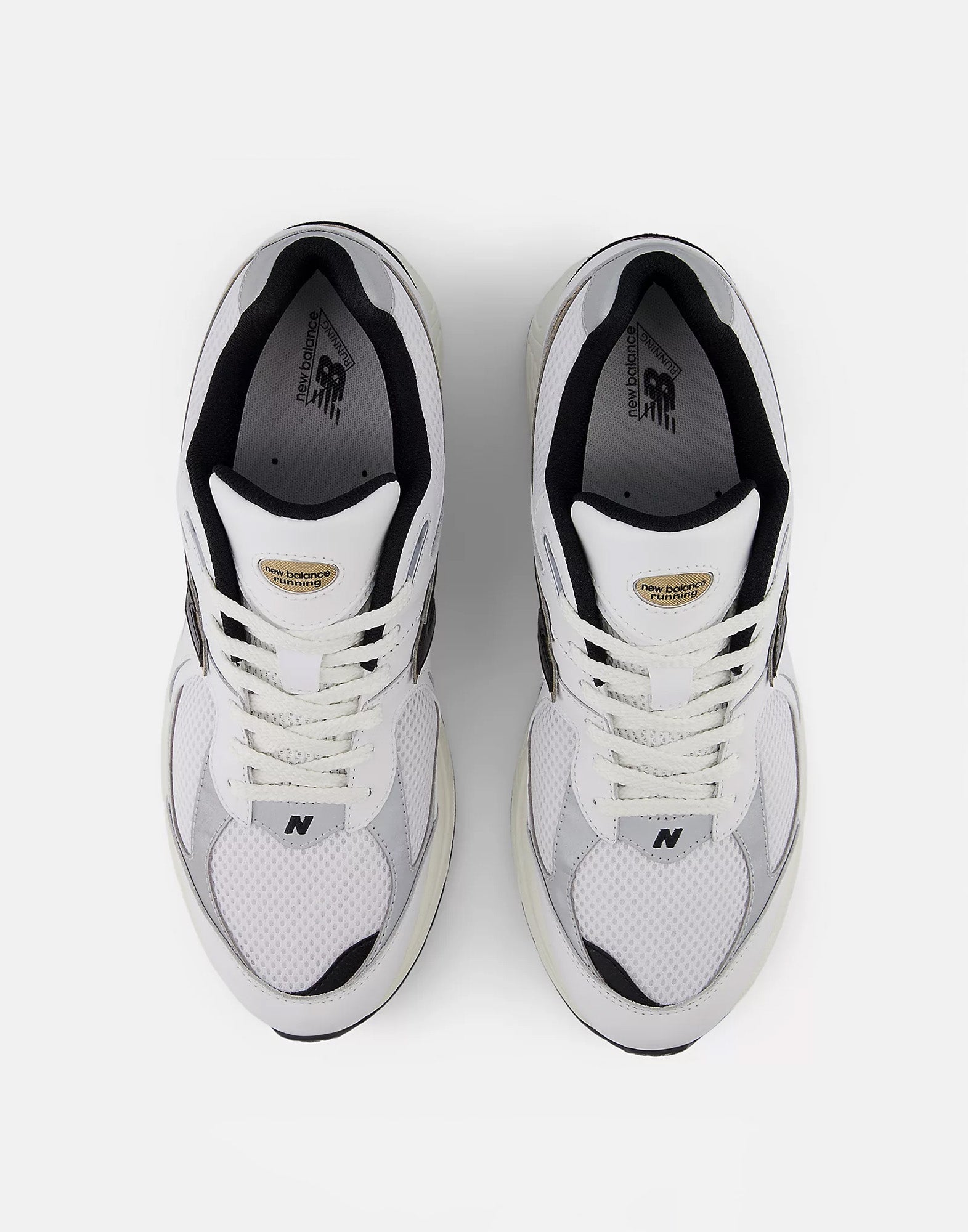 NEW BALANCE Sneakers 2002R White/Black/Gold Metallic