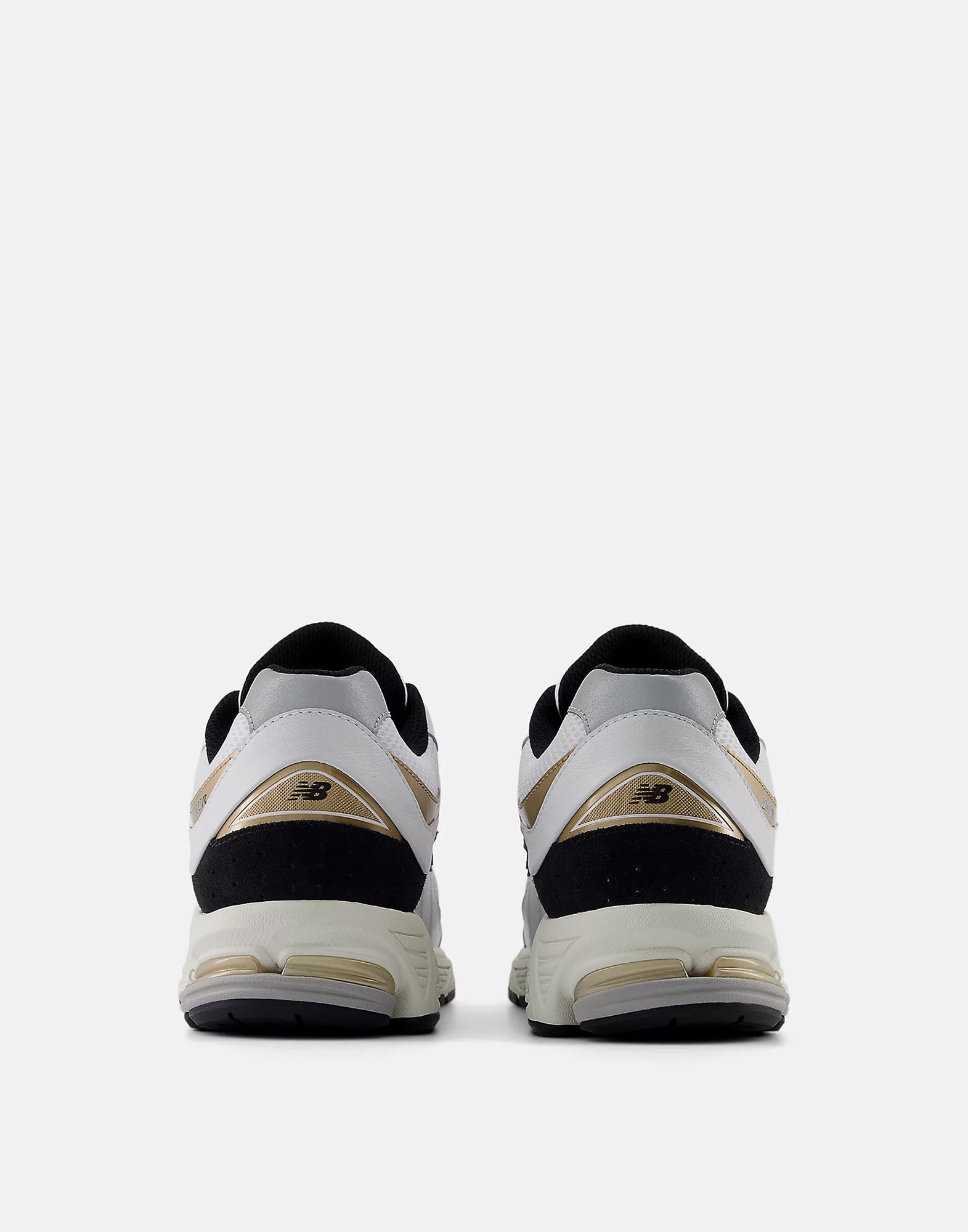 NEW BALANCE Sneakers 2002R White/Black/Gold Metallic