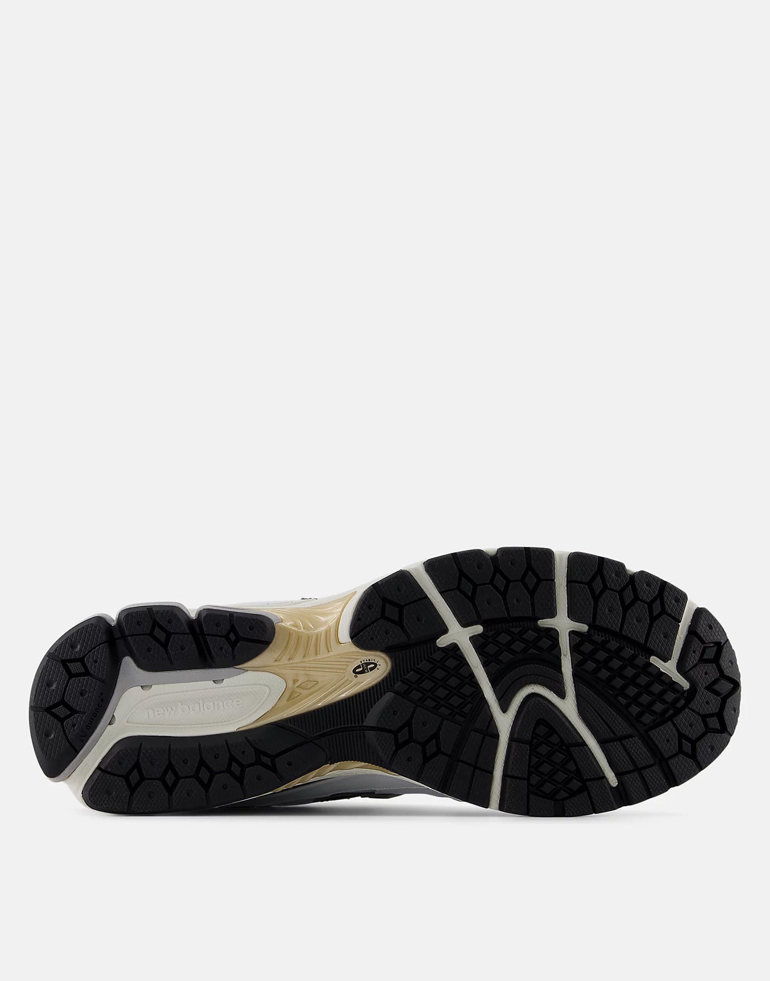 NEW BALANCE Sneakers 2002R White/Black/Gold Metallic