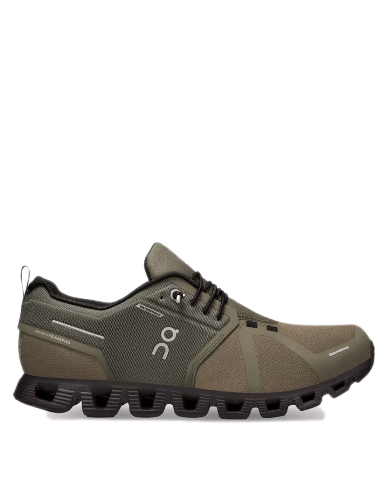 ON Sneakers Cloud 5 Waterproof Olive/Black