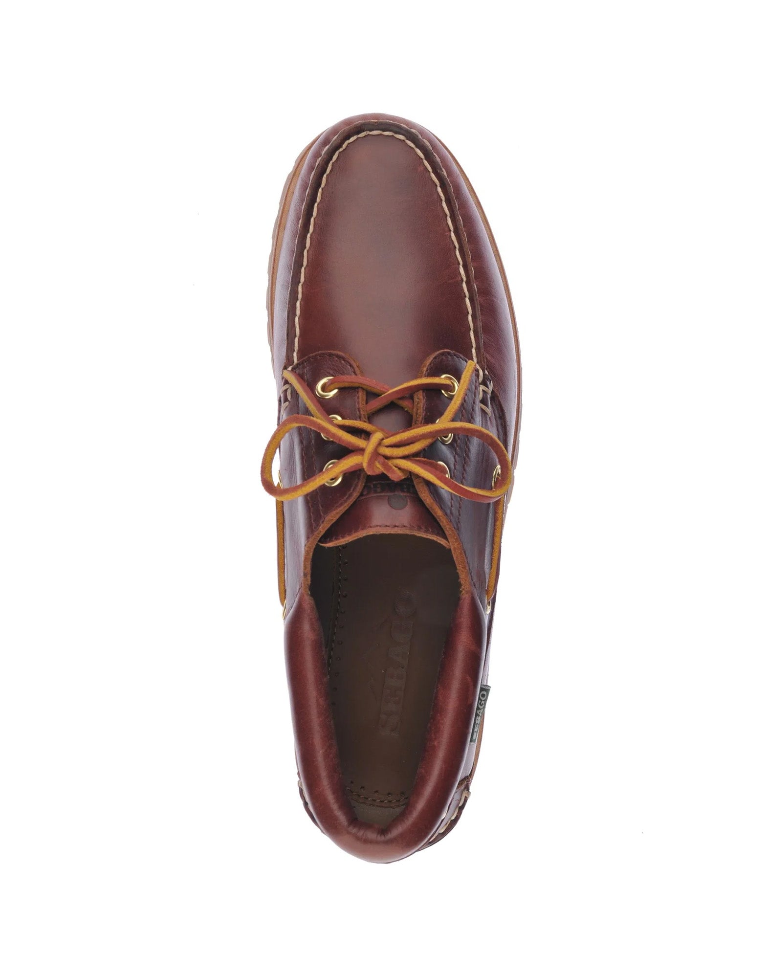 SEBAGO Mocassini Uomo Acadia Premium Brown Burgundy