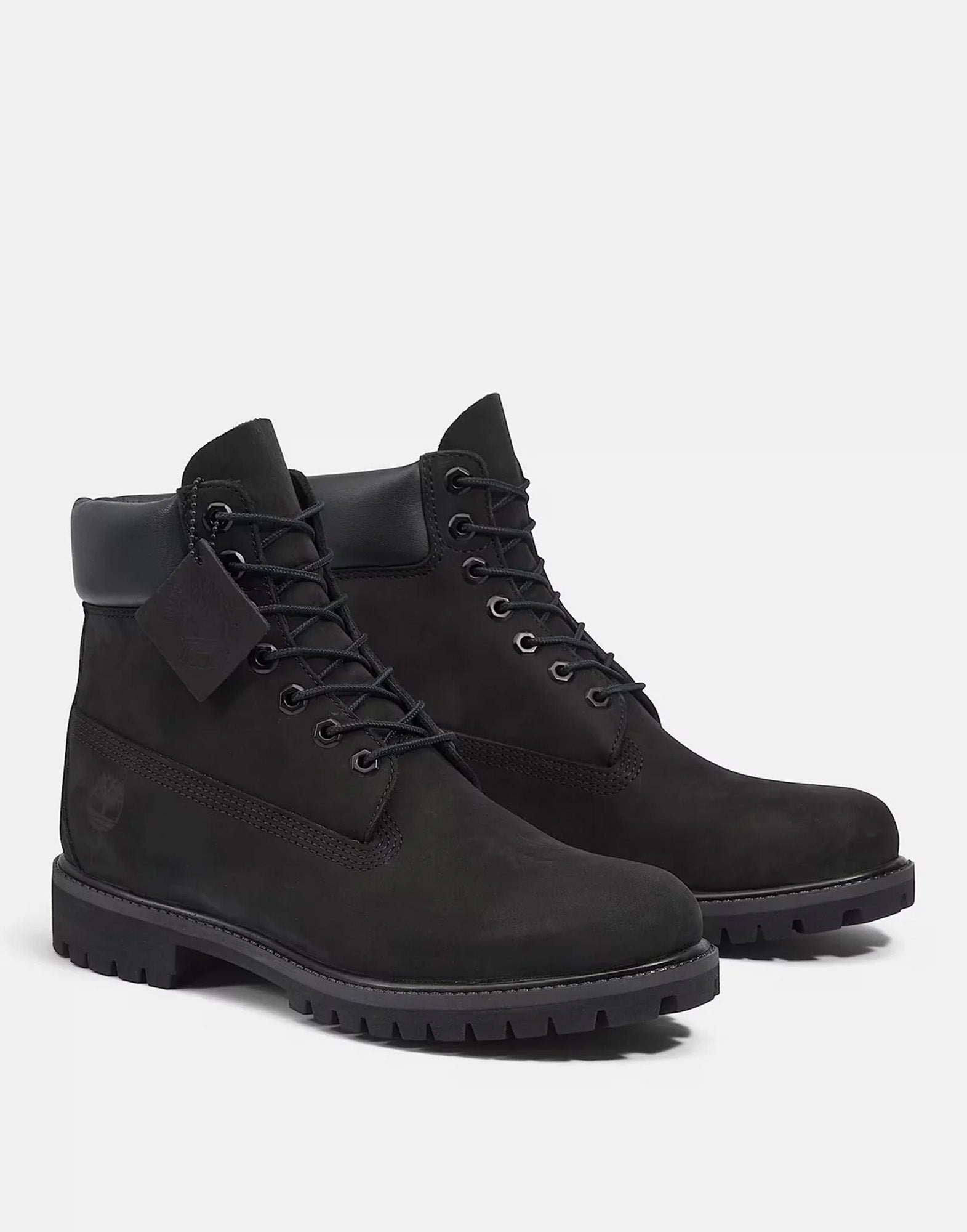TIMBERLAND Stivale Stringato Impermeabile Premium 6-Inch Uomo Black