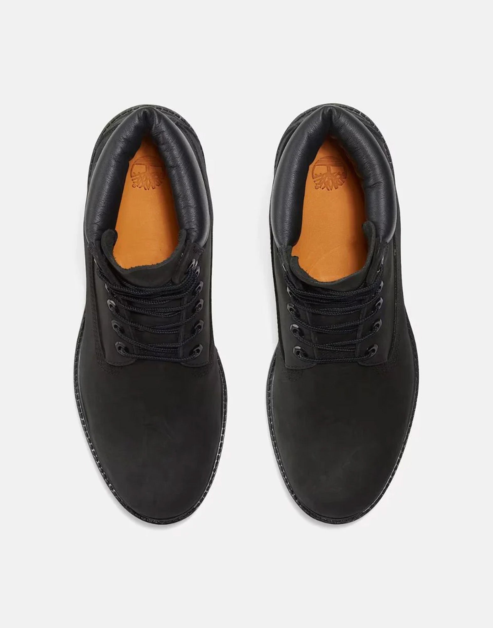 TIMBERLAND Stivale Stringato Impermeabile Premium 6-Inch Uomo Black