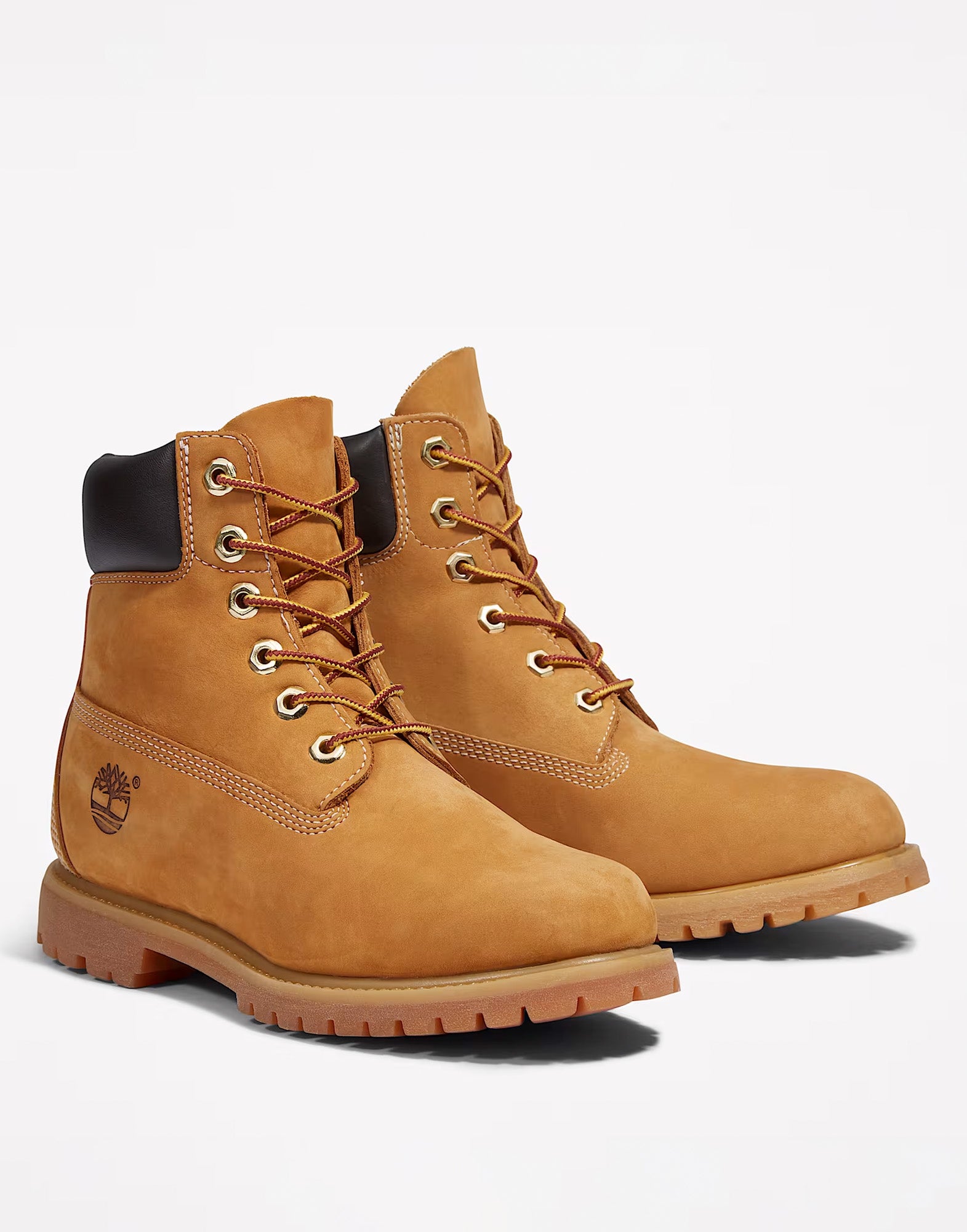 TIMBERLAND Stivale Stringato Impermeabile Premium 6-Inch Wheat