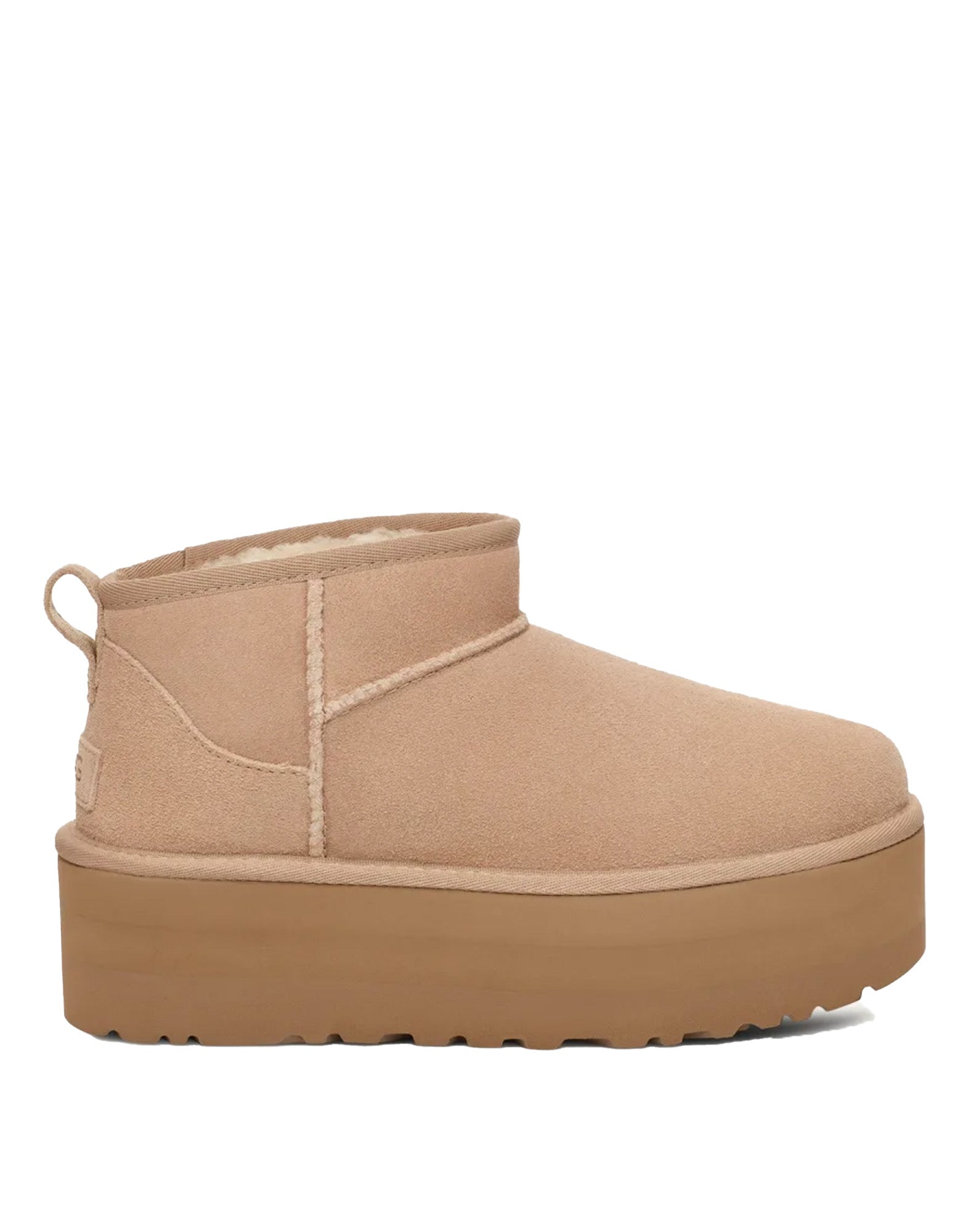 UGG Stivali Classic Ultra Mini Platform Sand