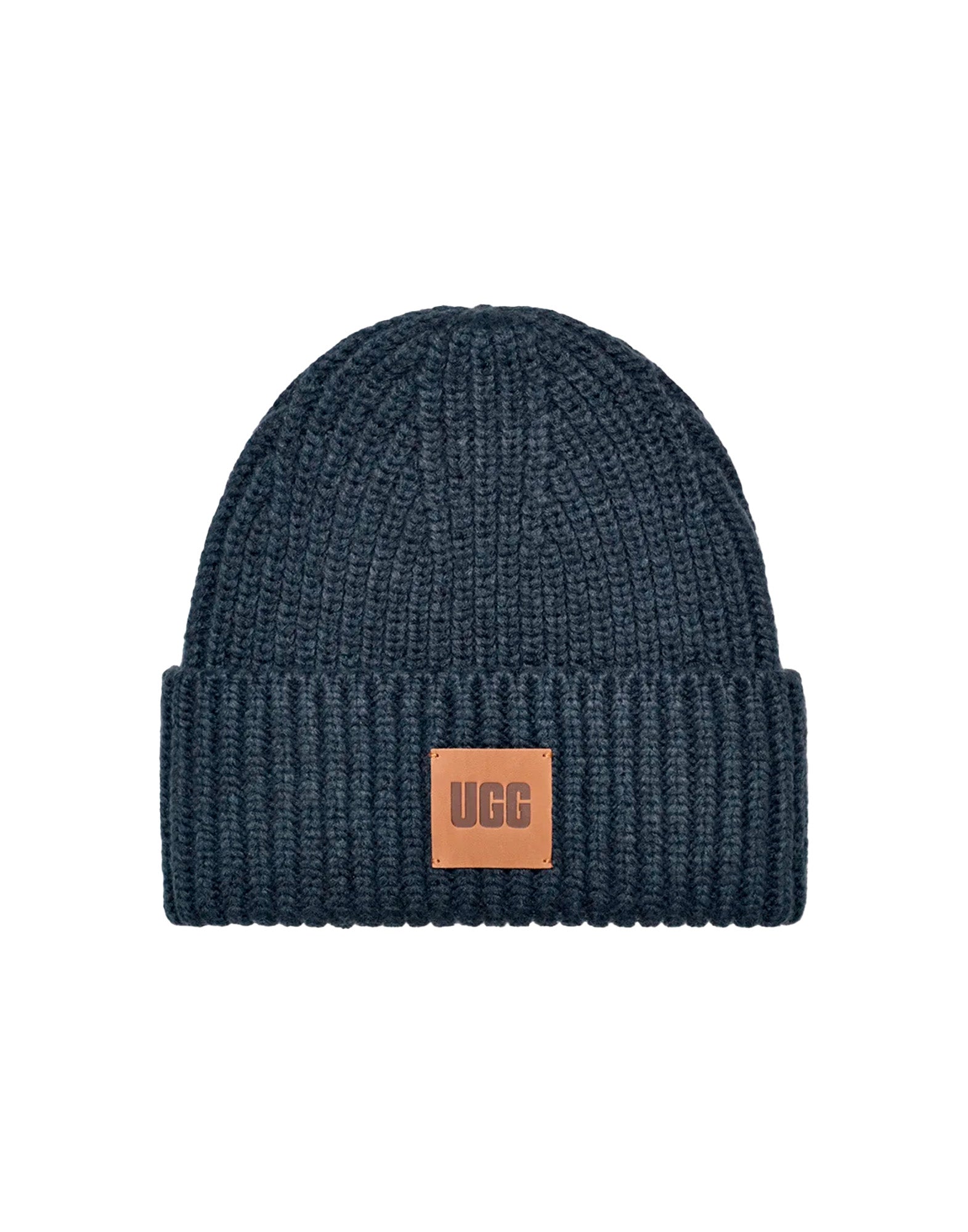 UGG Berretto a Coste in Maglia Gossa Navy