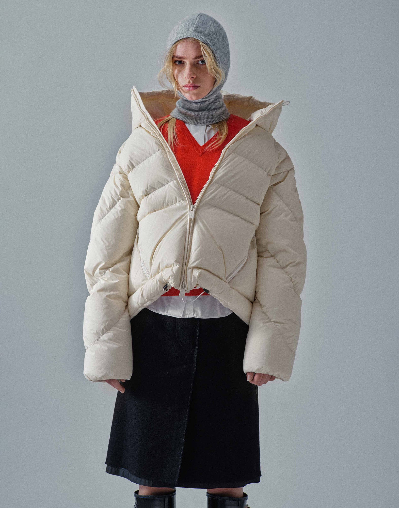 BACON Piumino Owl FCS White Milk