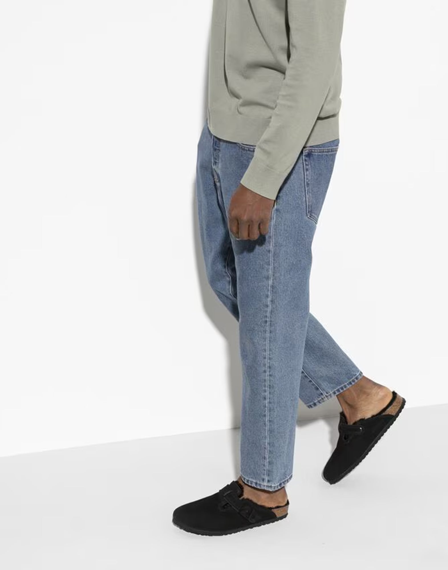 BIRKENSTOCK Boston Shearling Scamosciato Black