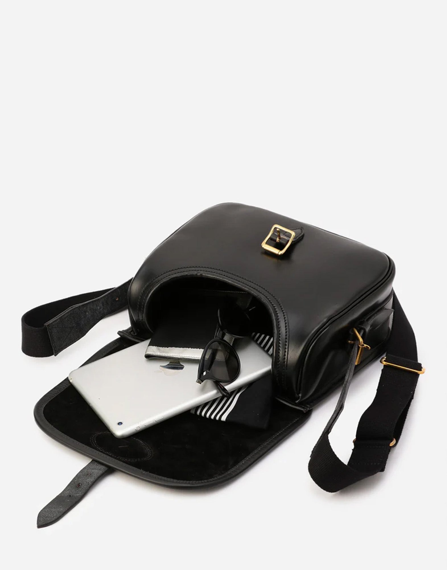 BRADY Cartridge Bag 75 in Pelle Dakota Black