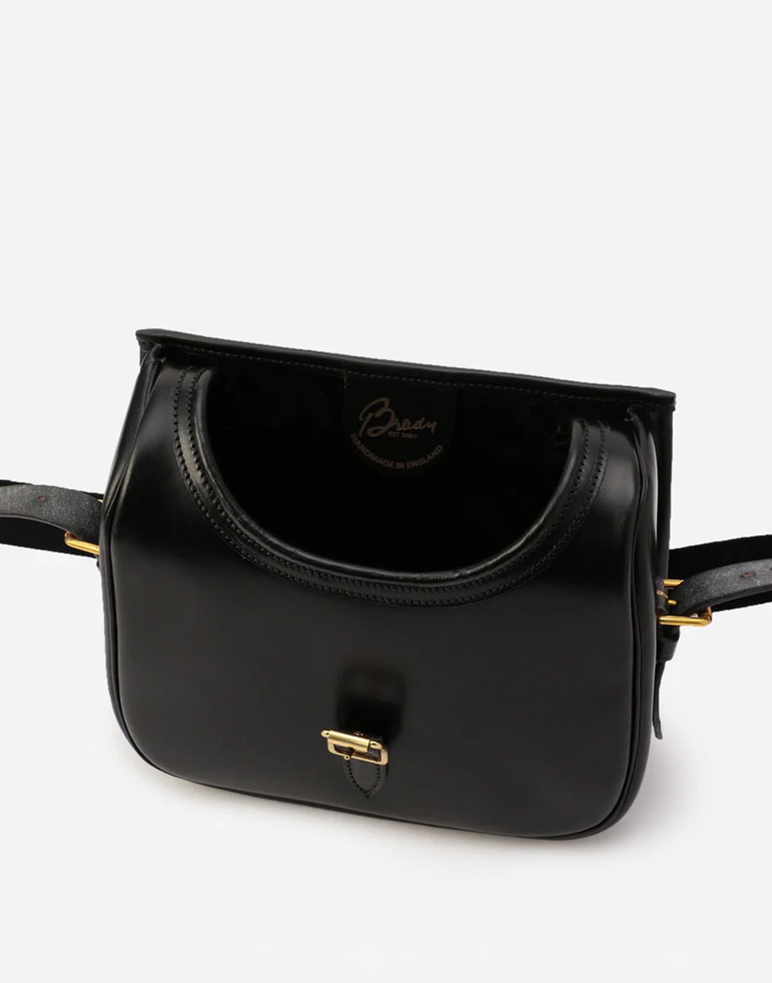 BRADY Cartridge Bag 75 in Pelle Dakota Black