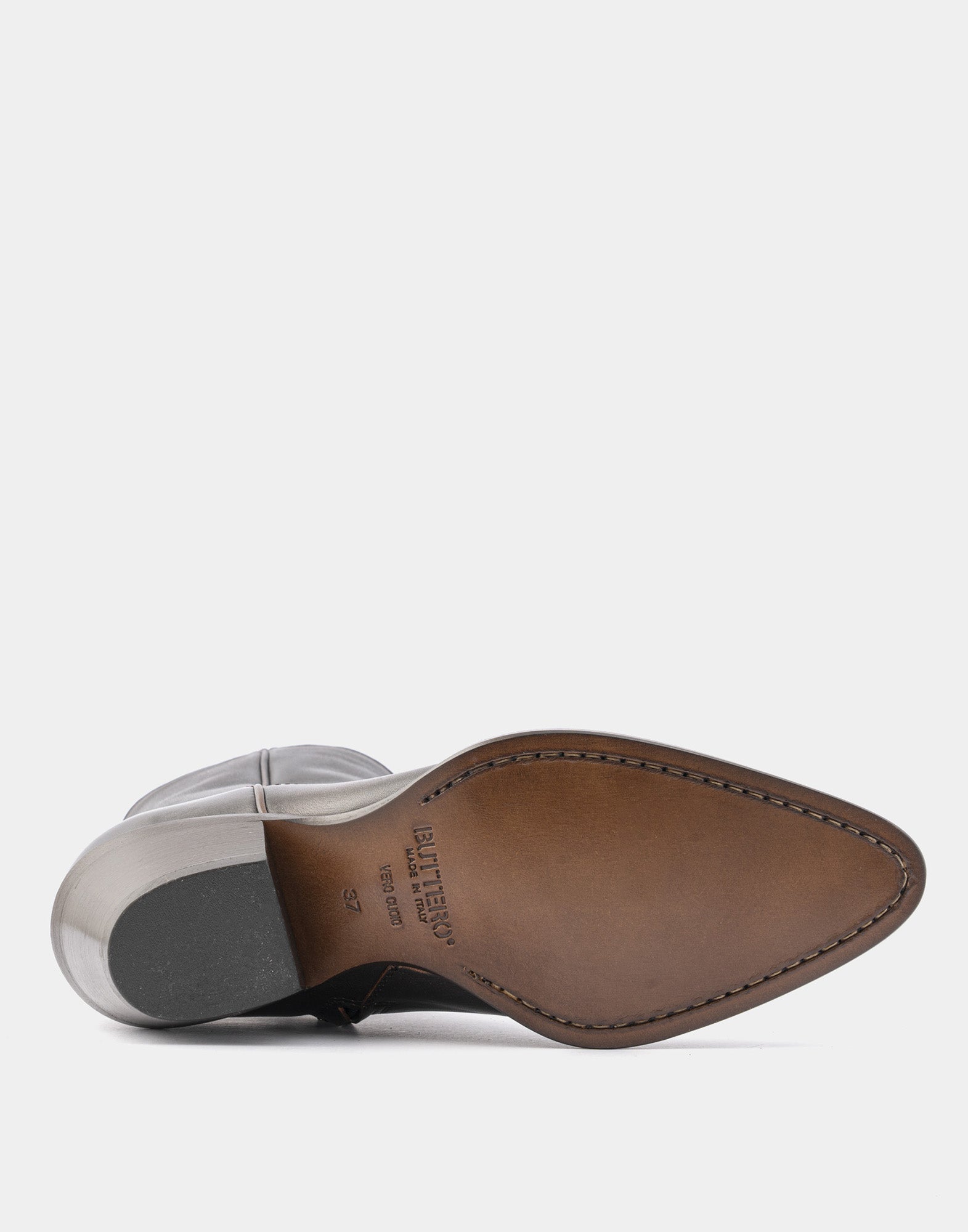 BUTTERO Stivali Annie in Pelle Noce/Testa di Moro