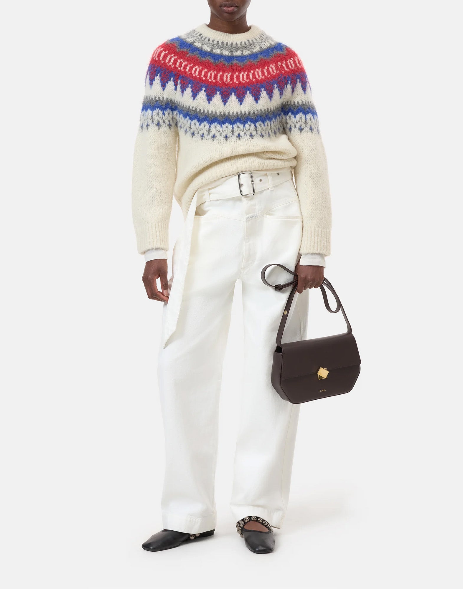 CLOSED Maglione Multicolore in Lana