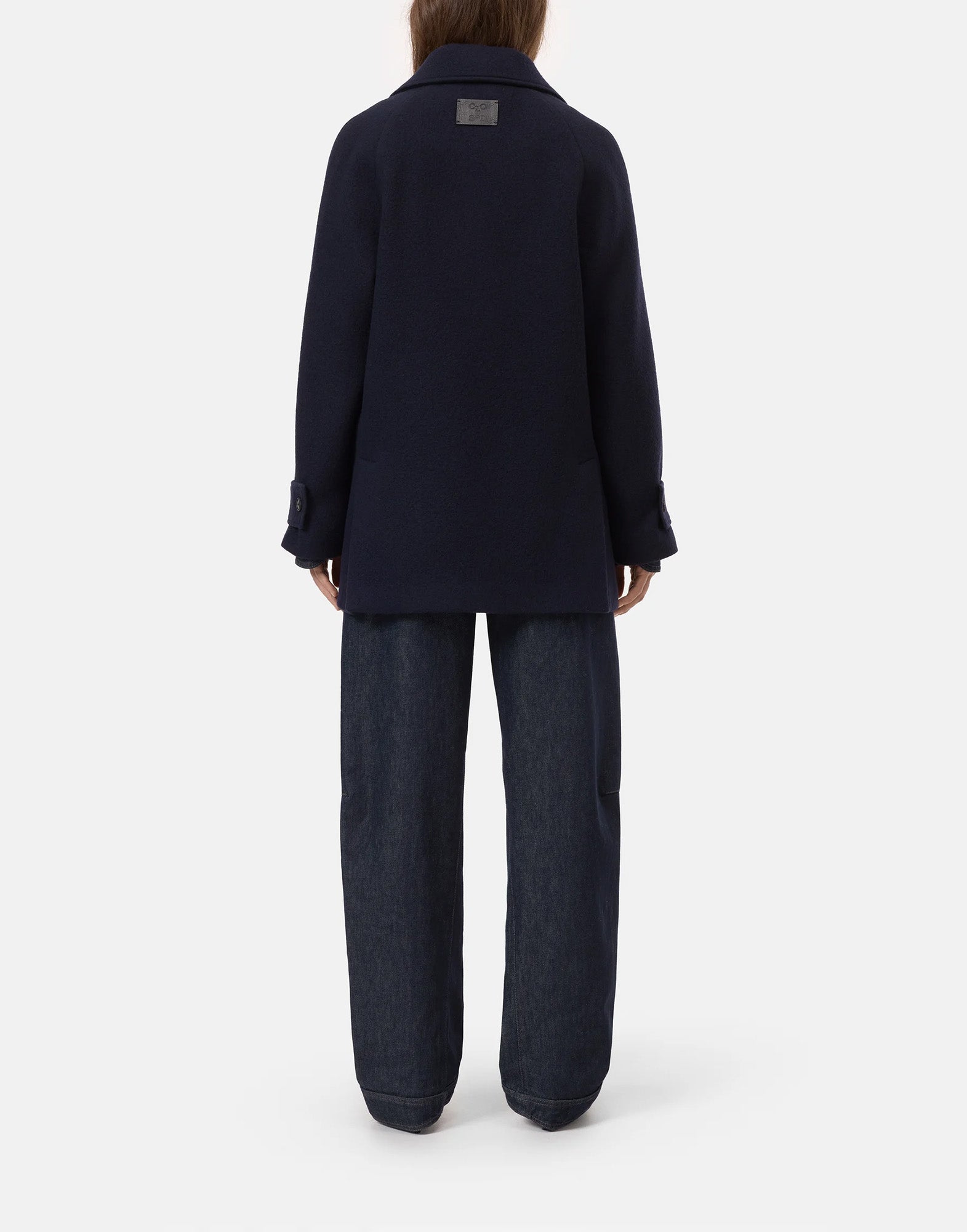 CLOSED Caban in Lana Dark Night