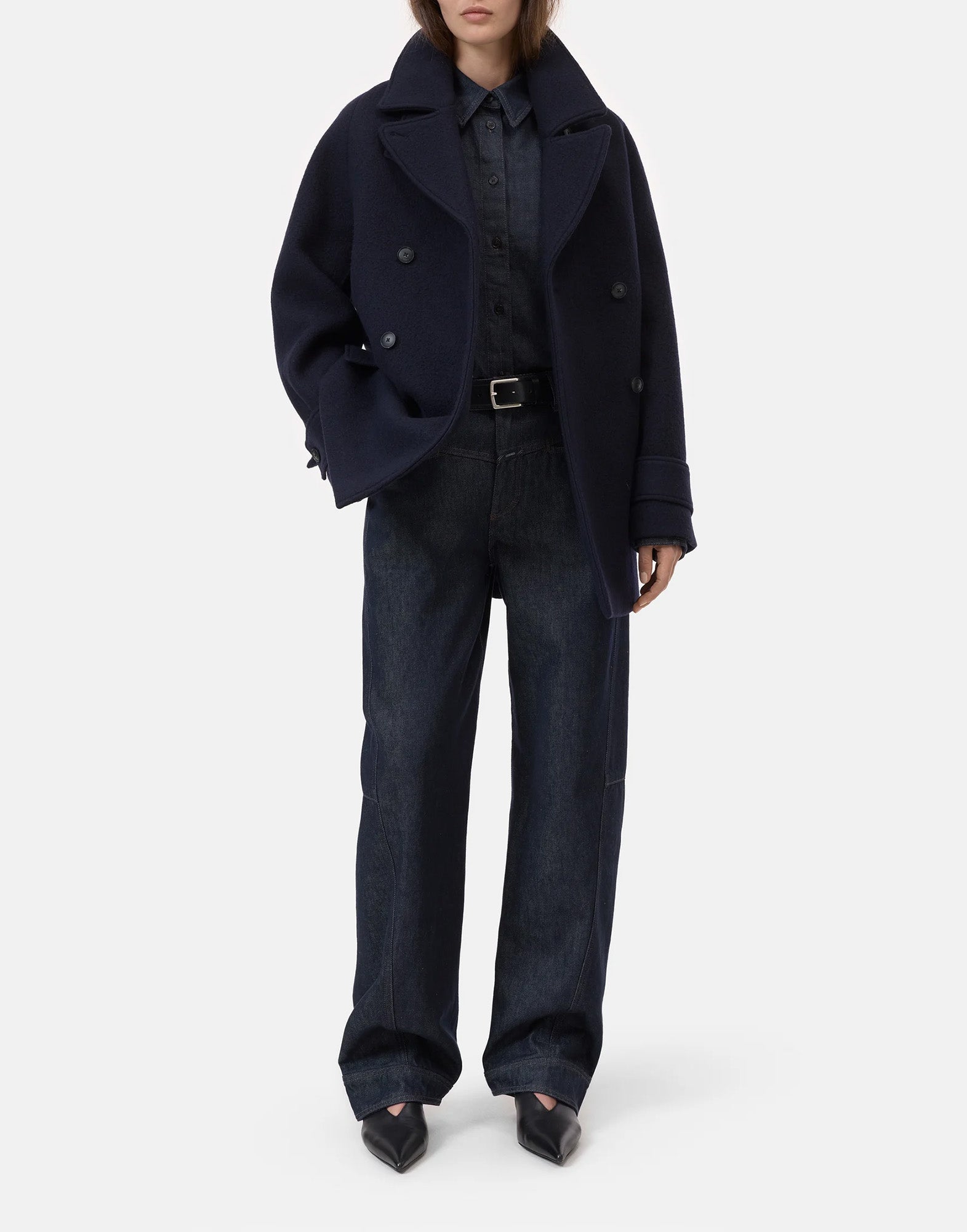 CLOSED Caban in Lana Dark Night