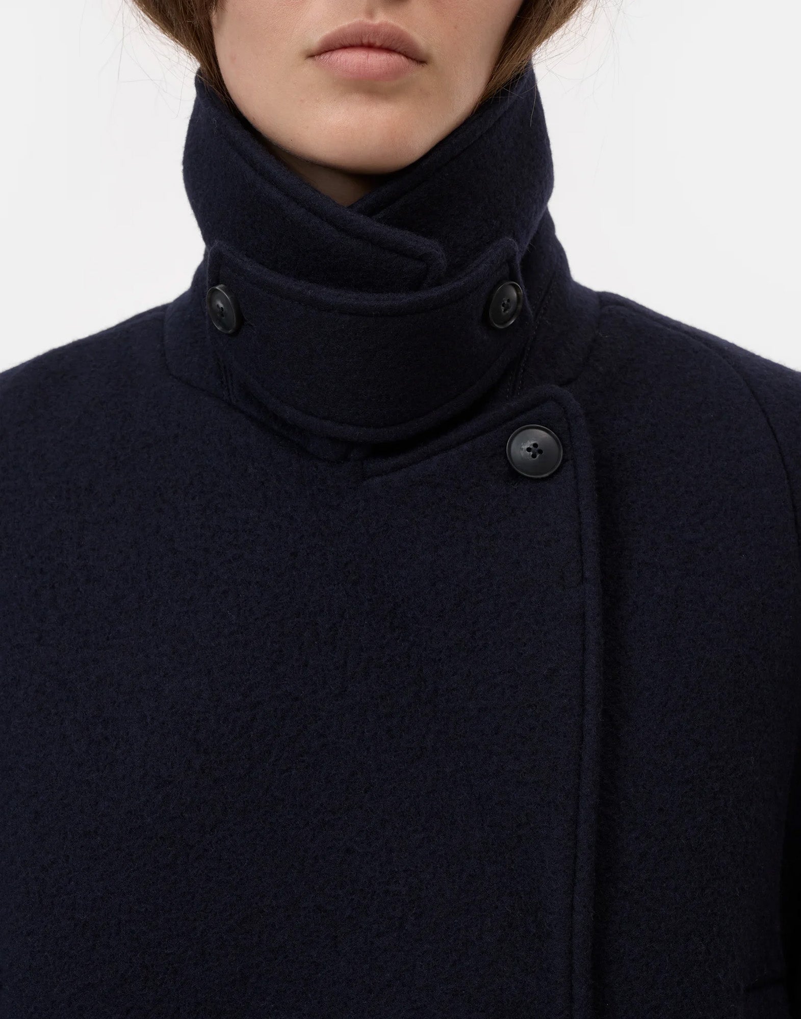 CLOSED Caban in Lana Dark Night