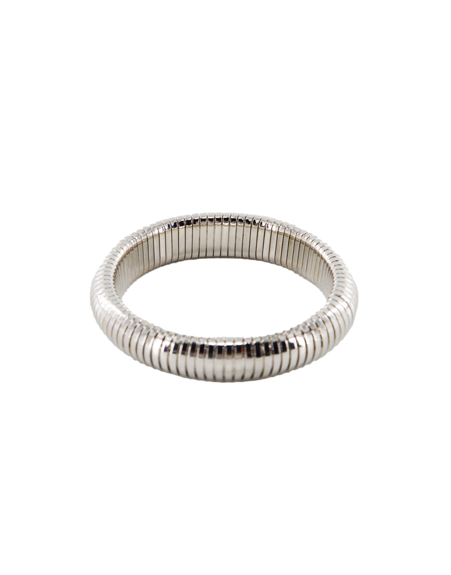 DOUUOD Bracciale Rigido a Maglia Semi-Elastica Palladio