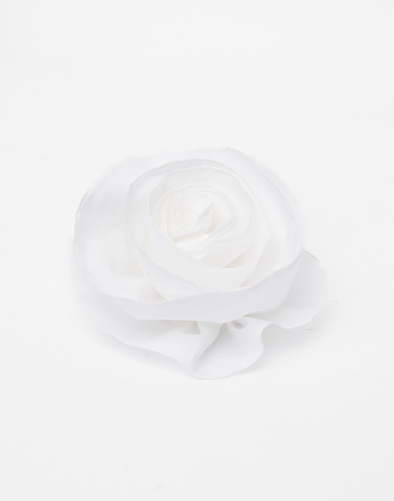 DOUUOD Spilla a Fiore in Cotone Bianco