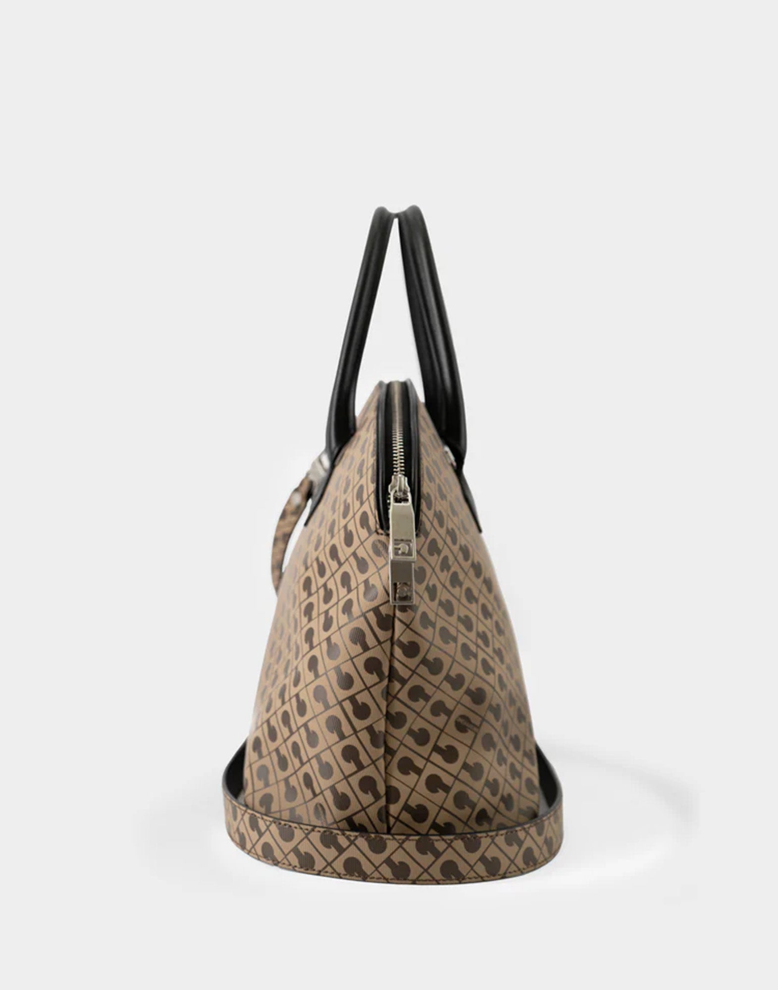 GHERARDINI Bowling Grande in Tessuto Millerighe Moka