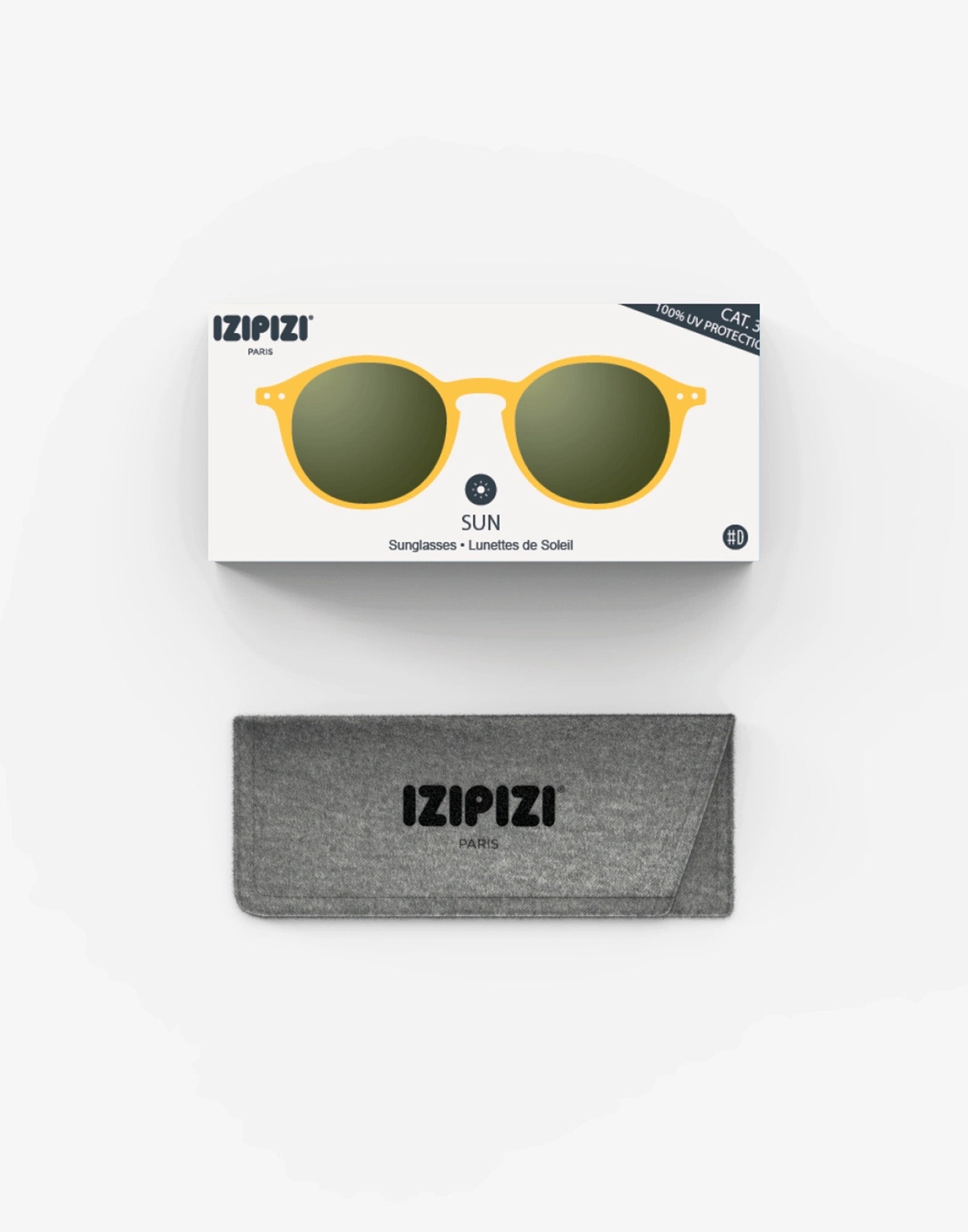 IZIPIZI Occhiali da Sole Mod. D Yellow Honey