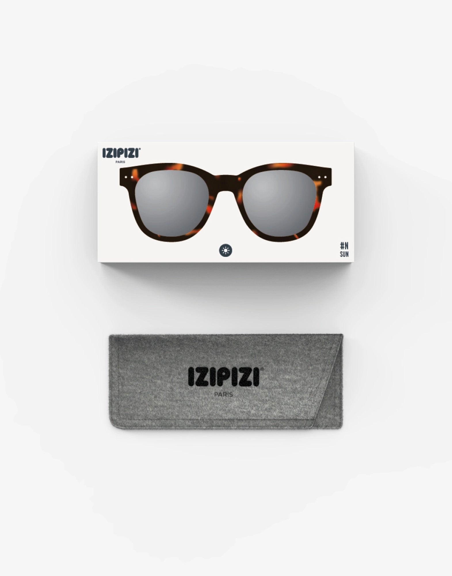 IZIPIZI Occhiali da Sole Mod. N Tortoise