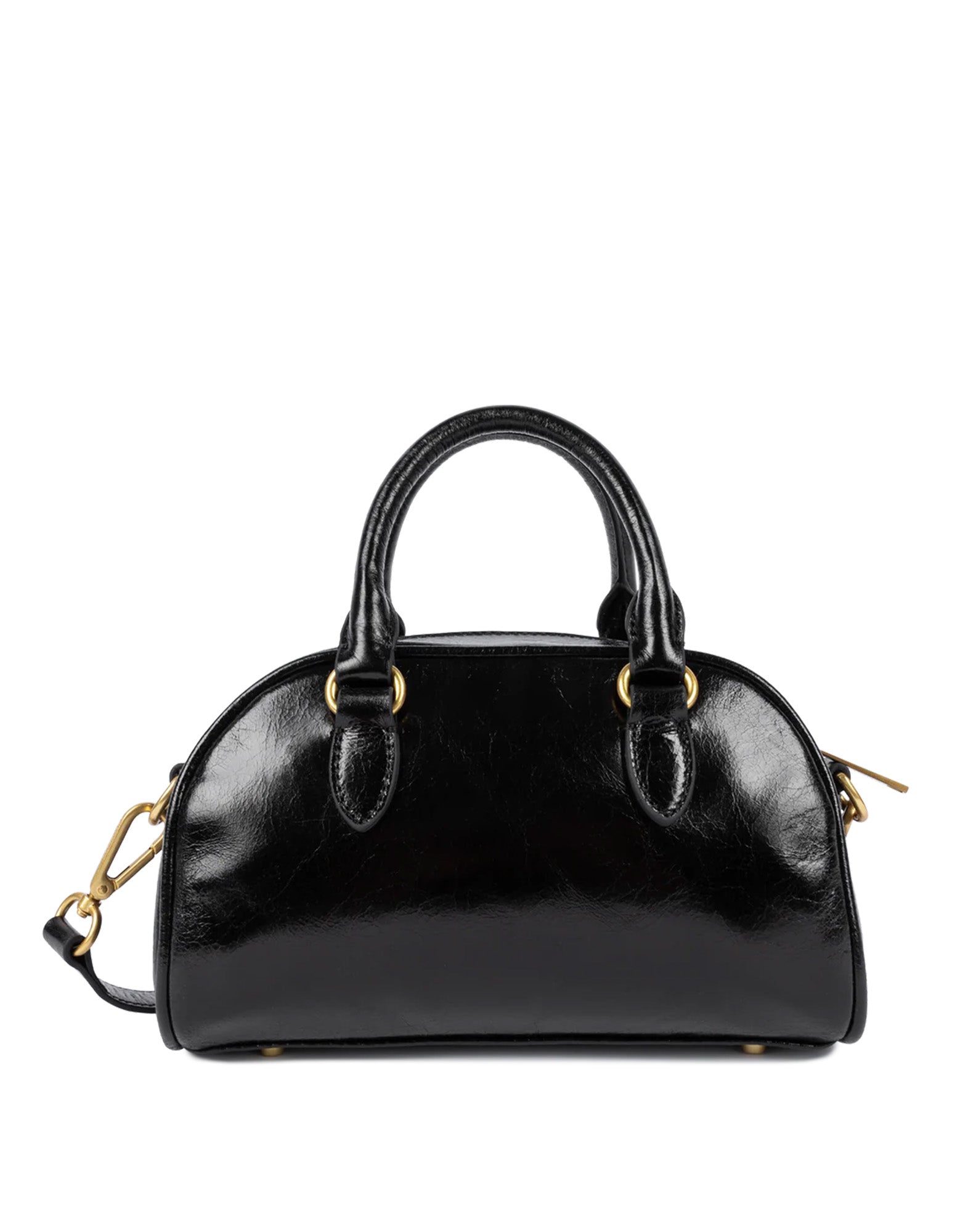 LANCASTER Borsa Piccola Bowling Rétro Bow Noir