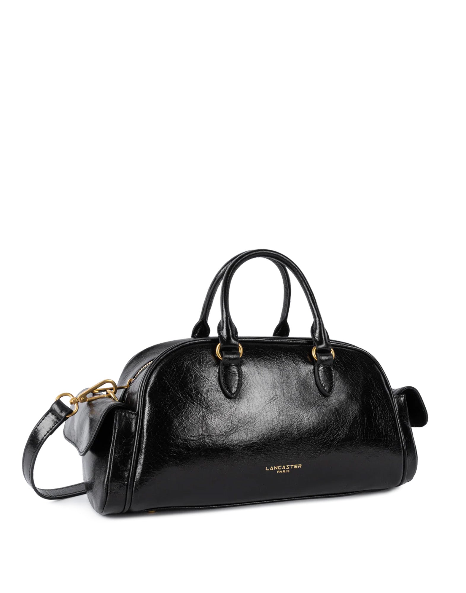 LANCASTER Borsa Bowling Rétro Bow Noir