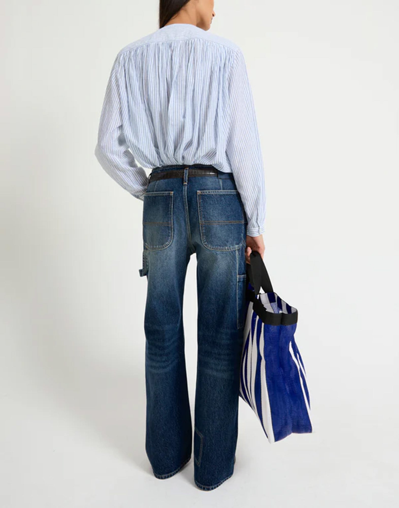 LAURENCE BRAS Jeans Carpenter Blu