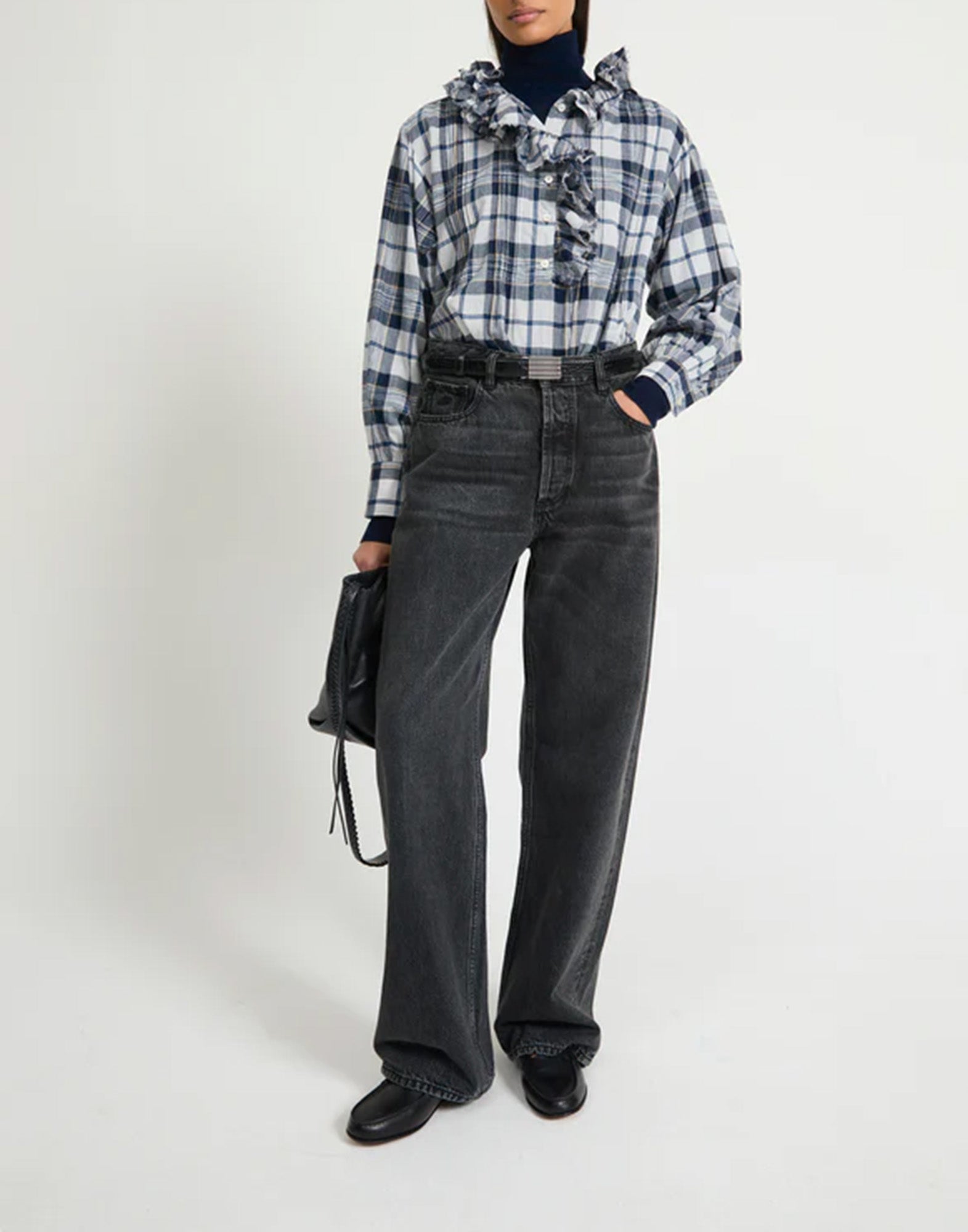 LAURENCE BRAS Jeans Loose Fit Pia Neri