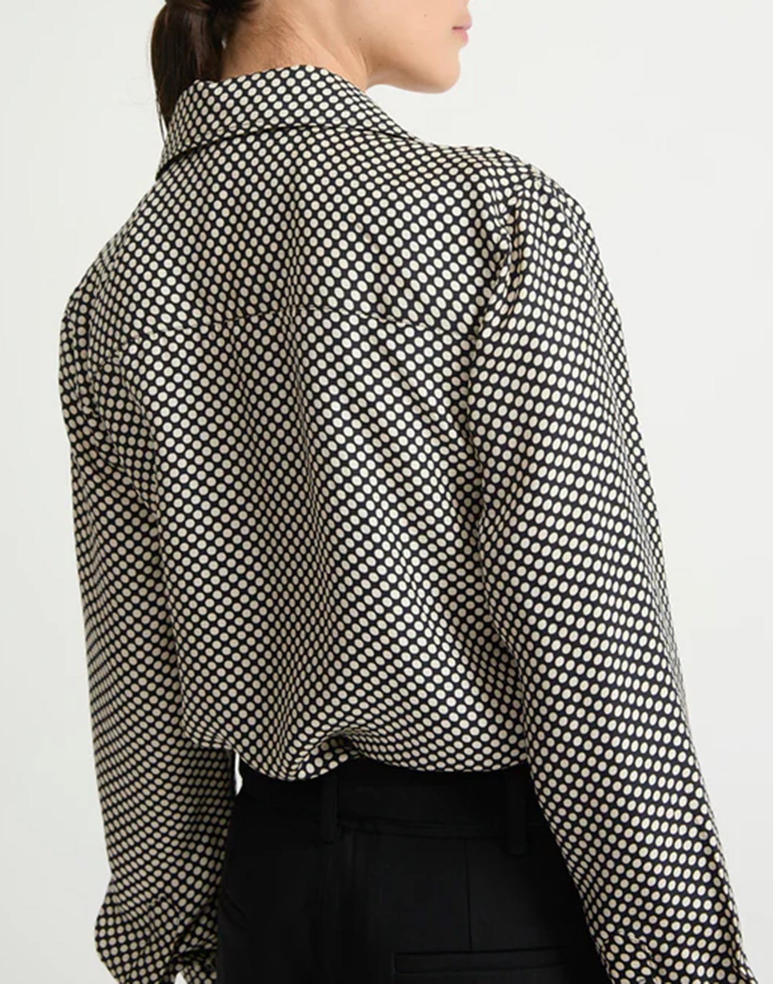 LAURENCE BRAS Camicia in Seta a Pois Alfreda