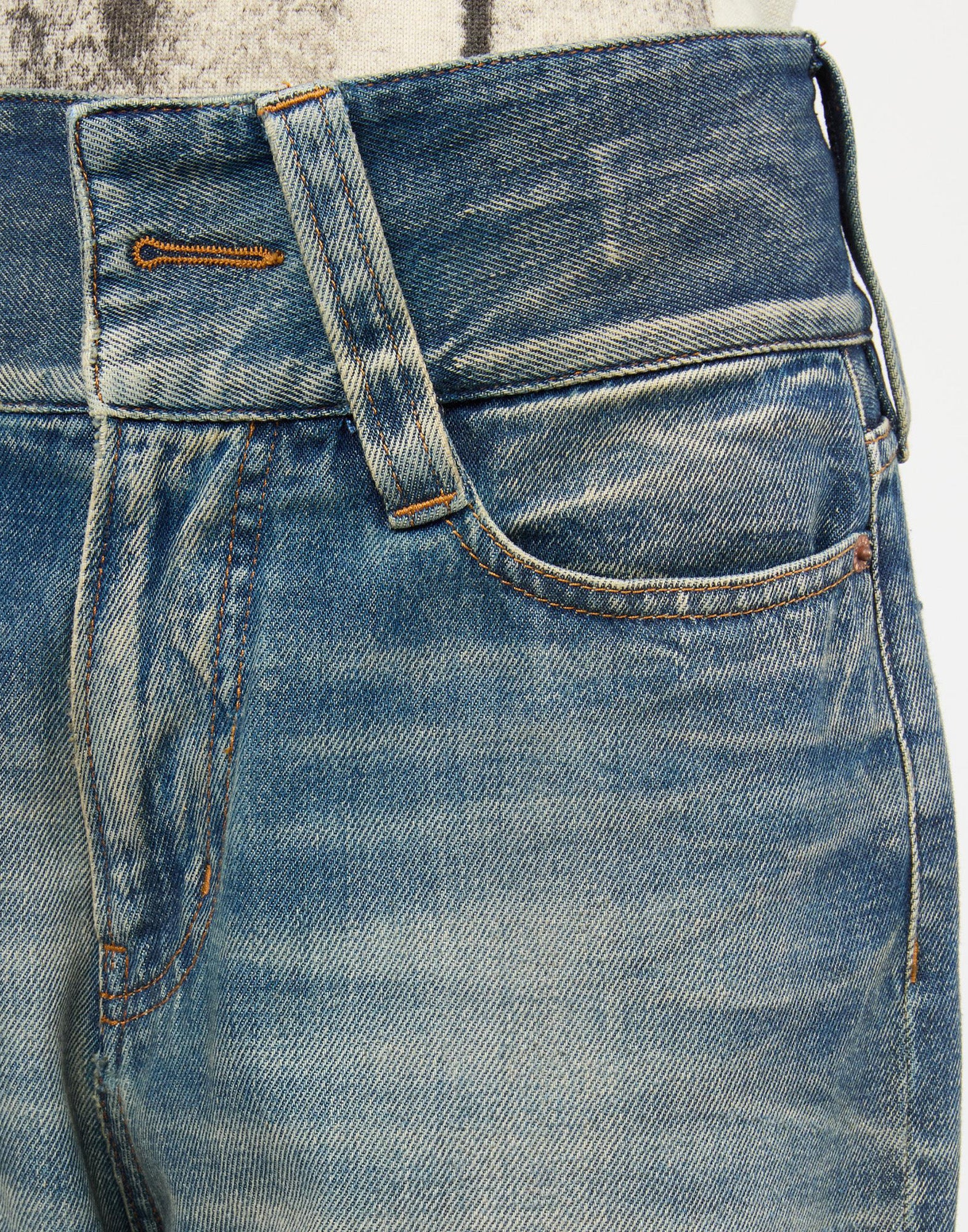 MM6 MAISON MARGIELA Jeans in Denim Slub Indigo 12,5 Oz