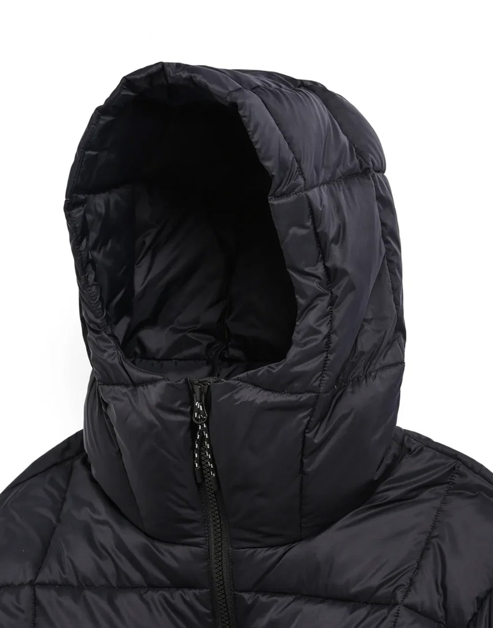 TAION Piumino Mountain Packable Volume Down Hoodie Nero