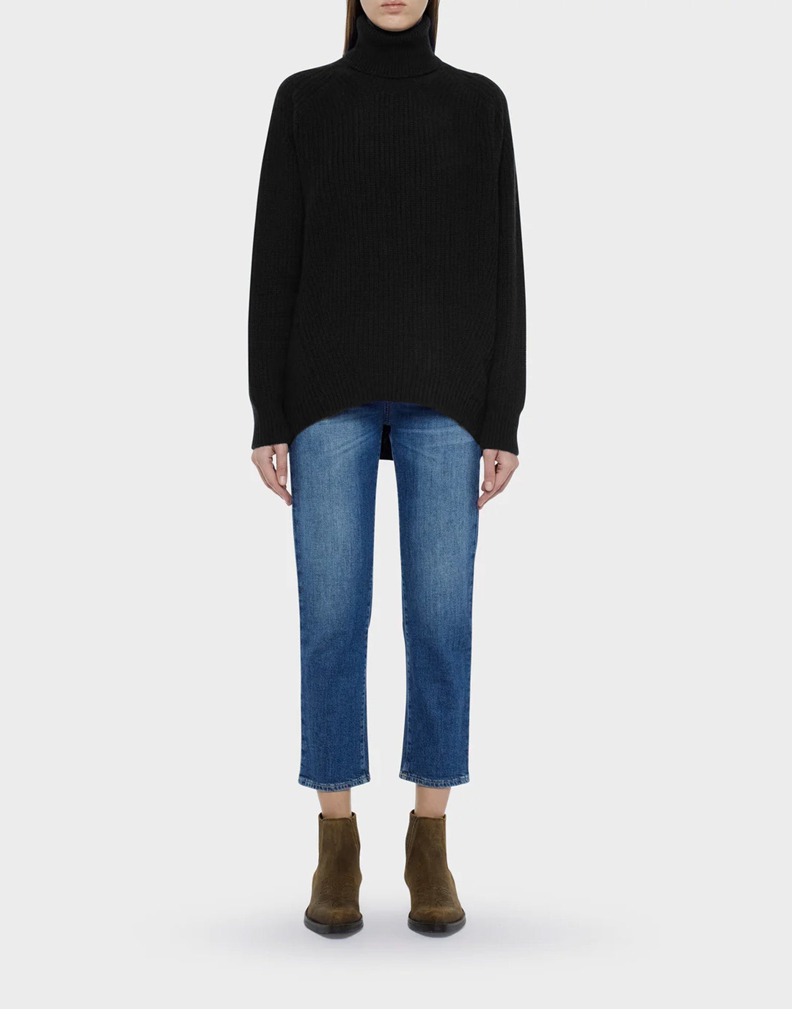 DEPARTMENT FIVE Maglione Annie a Collo Alto Nero