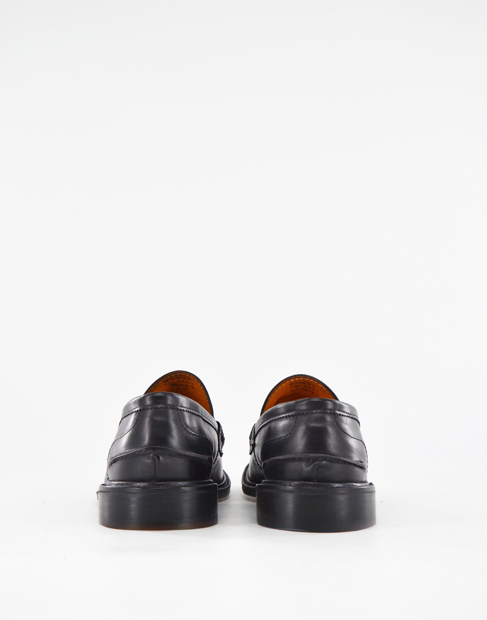 TRICKER'S James Penny Loafer in Pelle Fondo Cuoio Black