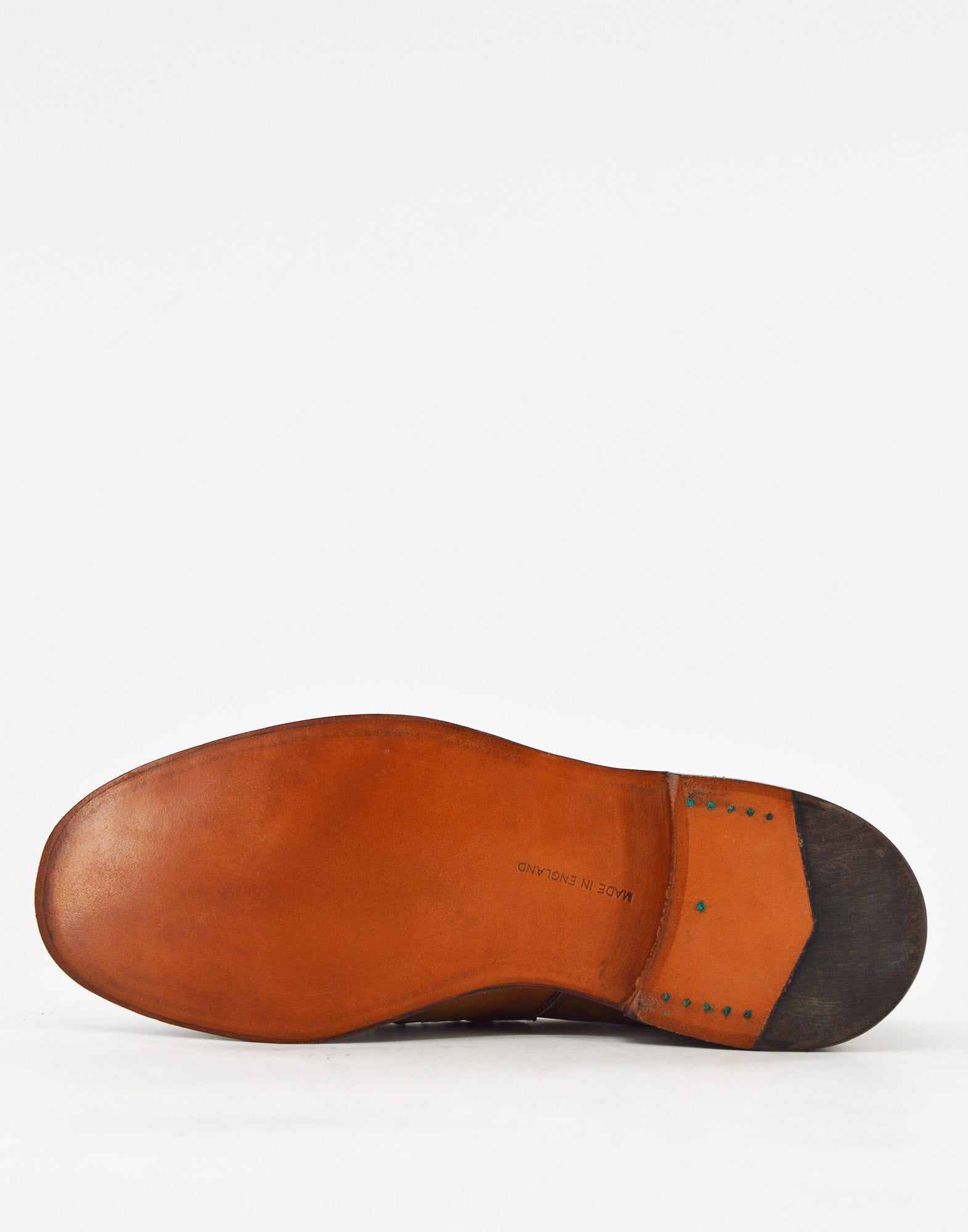 TRICKER'S James Penny Loafer in Pelle Fondo Cuoio Coffe Burnished