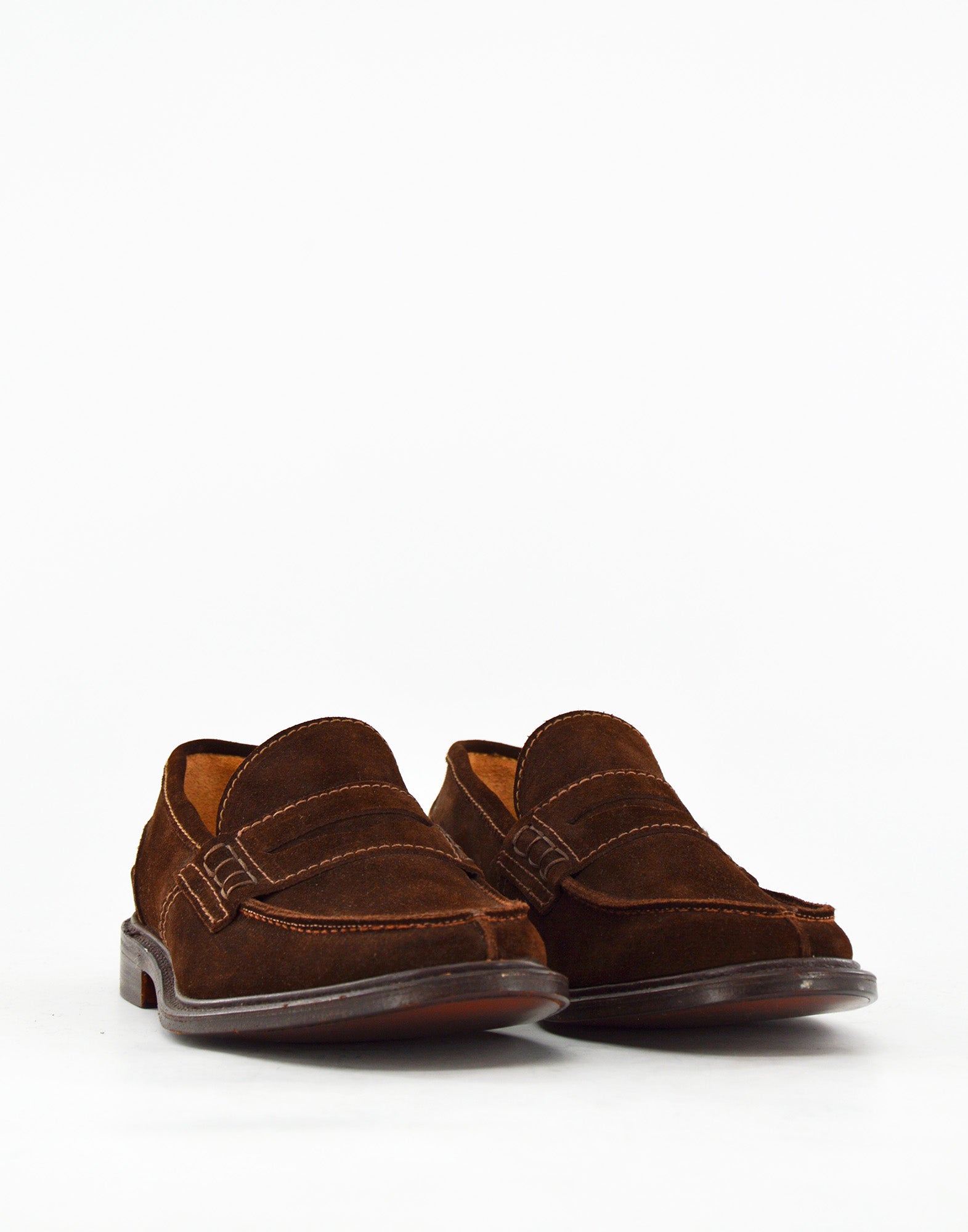 TRICKER'S James Penny Loafer in Crosta Fondo Cuoio Caffe Janus