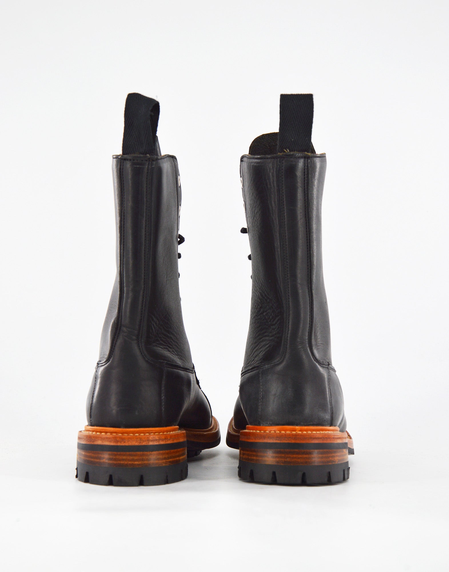 TRICKER'S Biker Boot Lucia Fondo Commando Black