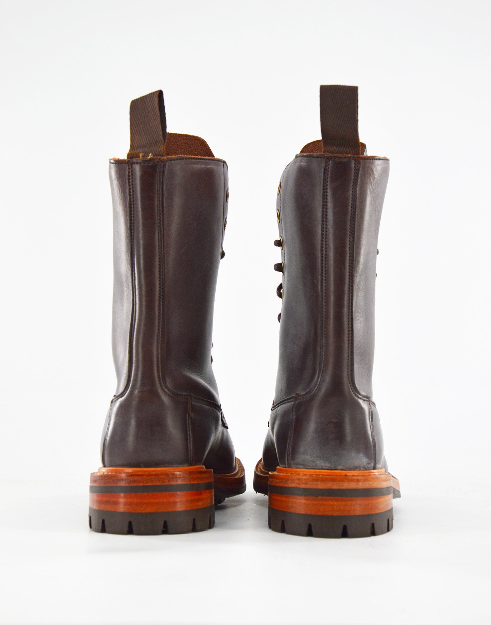 TRICKER'S Biker Boot Lucia Fondo Commando Brown