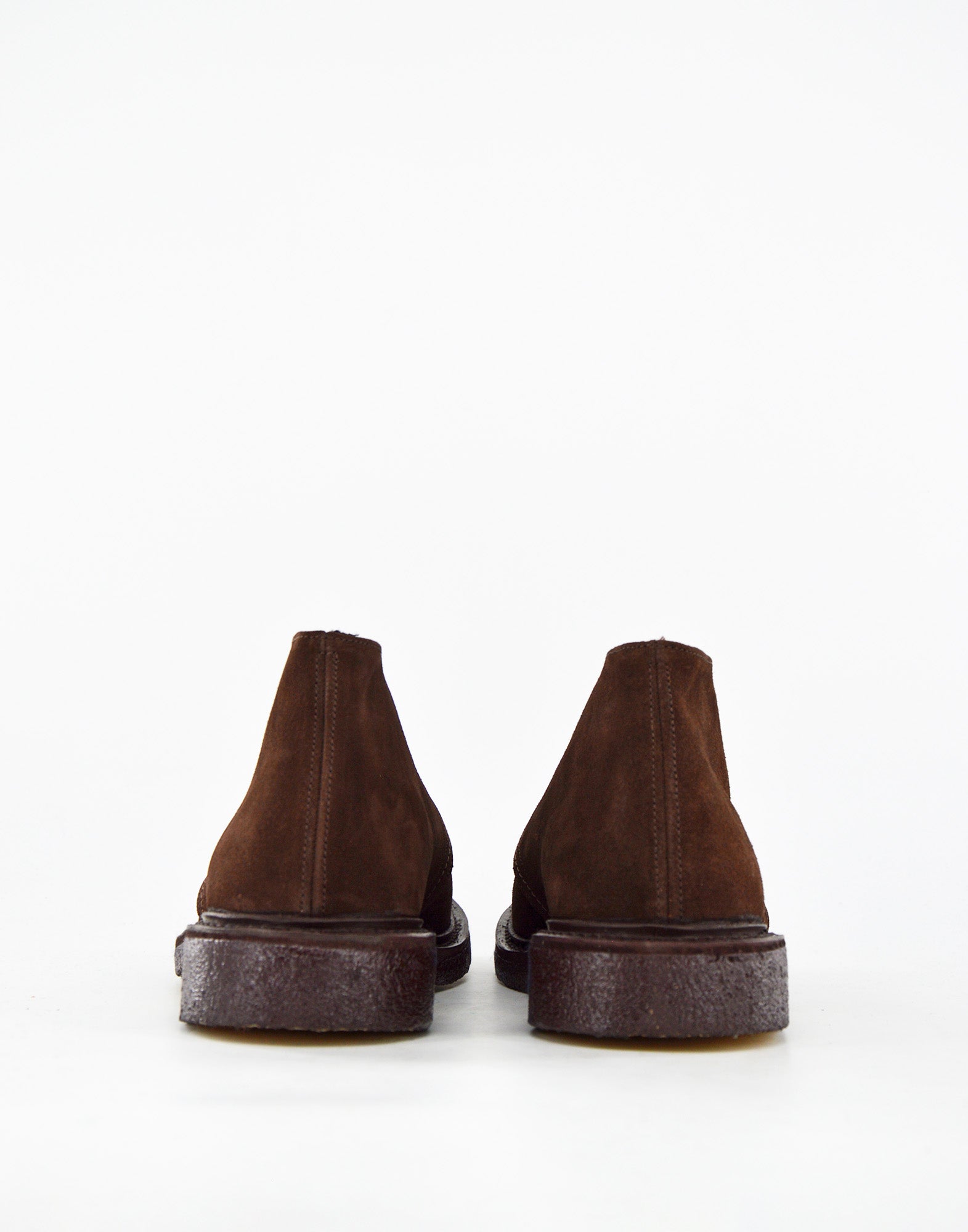 TRICKER'S Mike Chukka Boot in Suede Fondo Para Caffè Janus