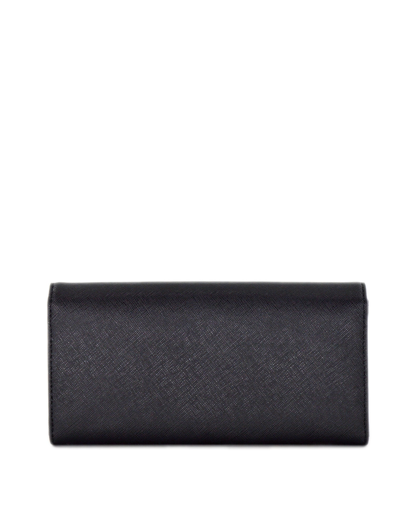 KARL LAGERFELD Portafoglio in Saffiano Nero