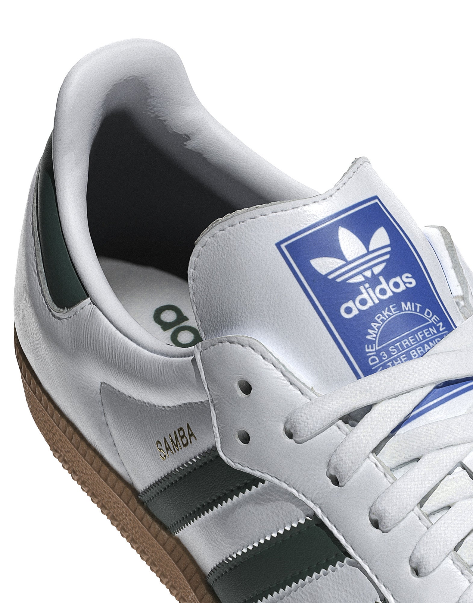 ADIDAS Sneakers Samba OG White/Green