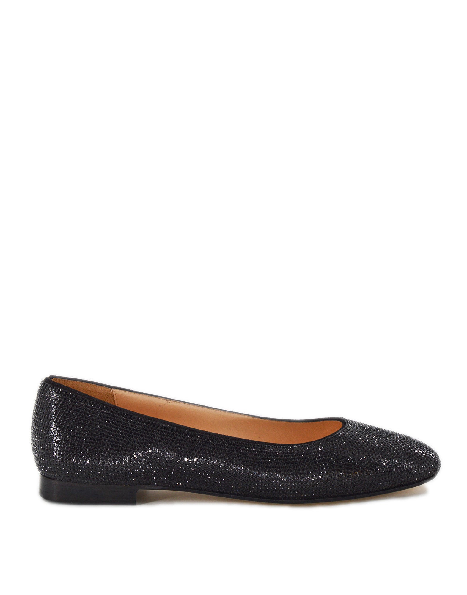 DOUUOD Ballerine in Crsytal Nere