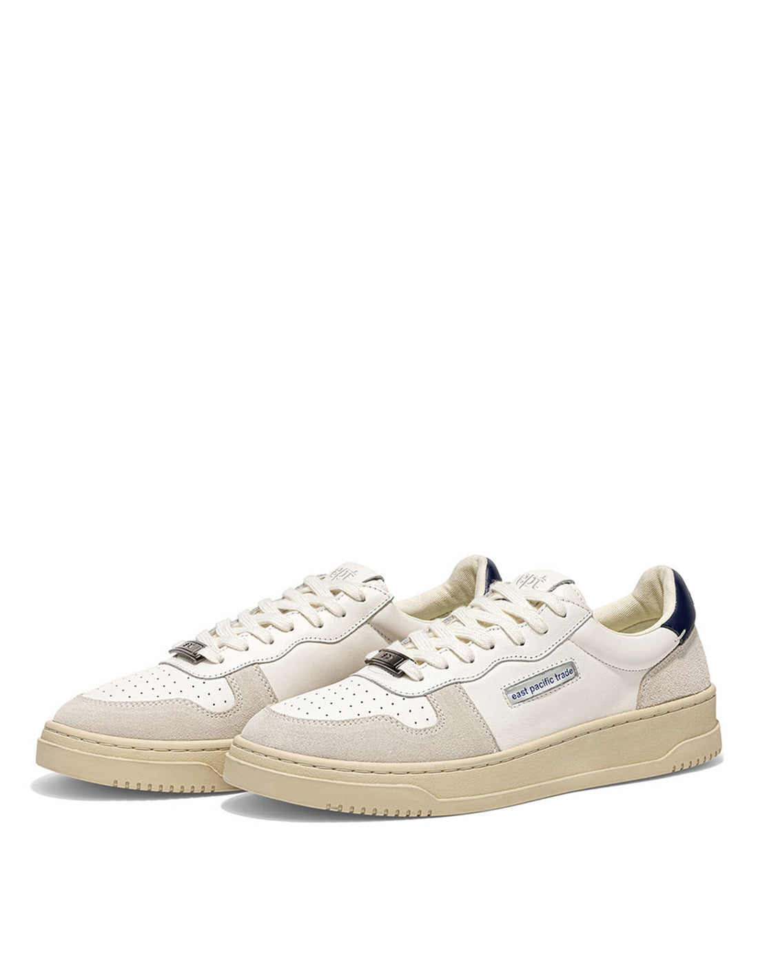 EPT Sneakers Court Suede Off White/Tofu/Navy