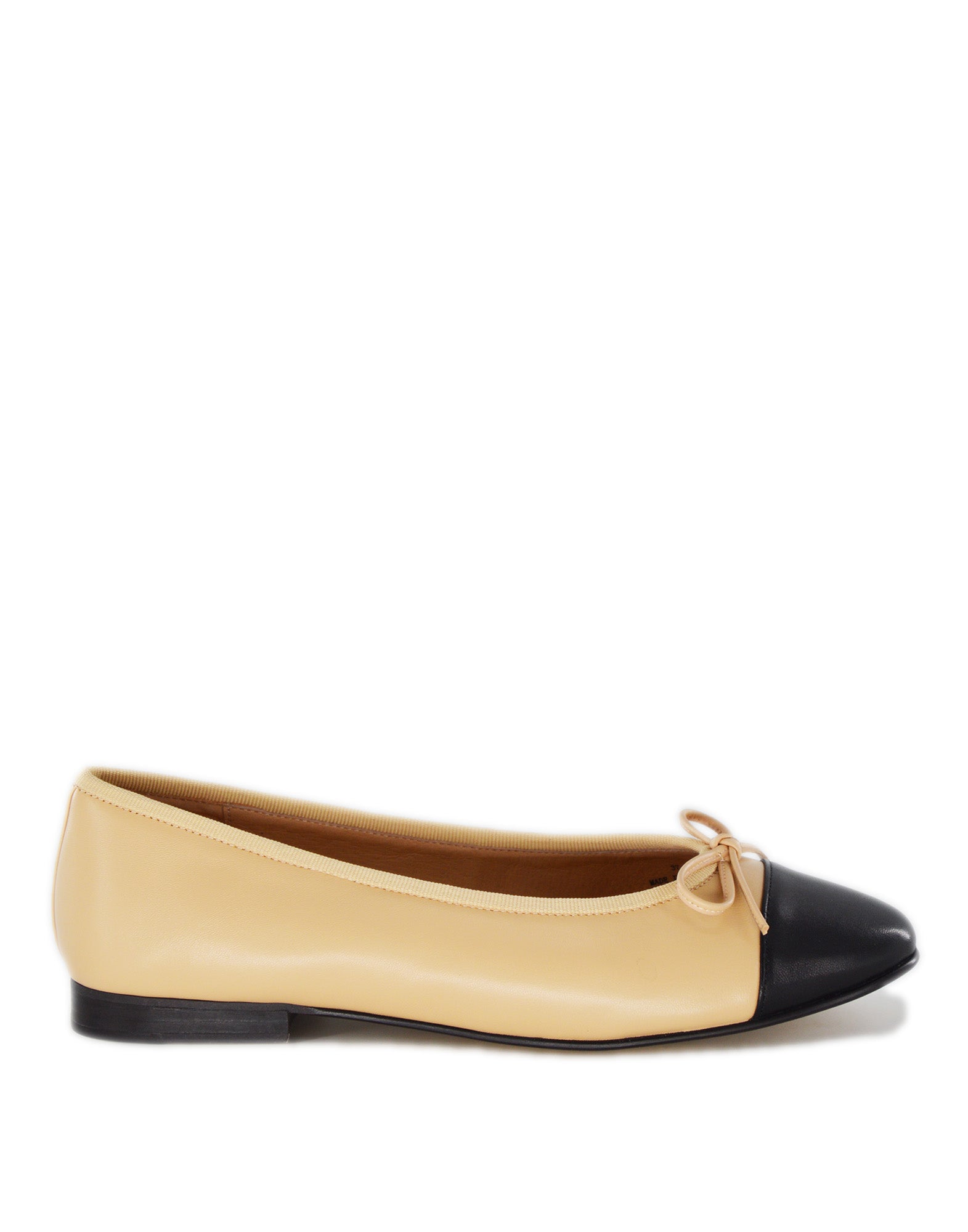 JEFFREY CAMPBELL Ballerine Arabesque Natural Black