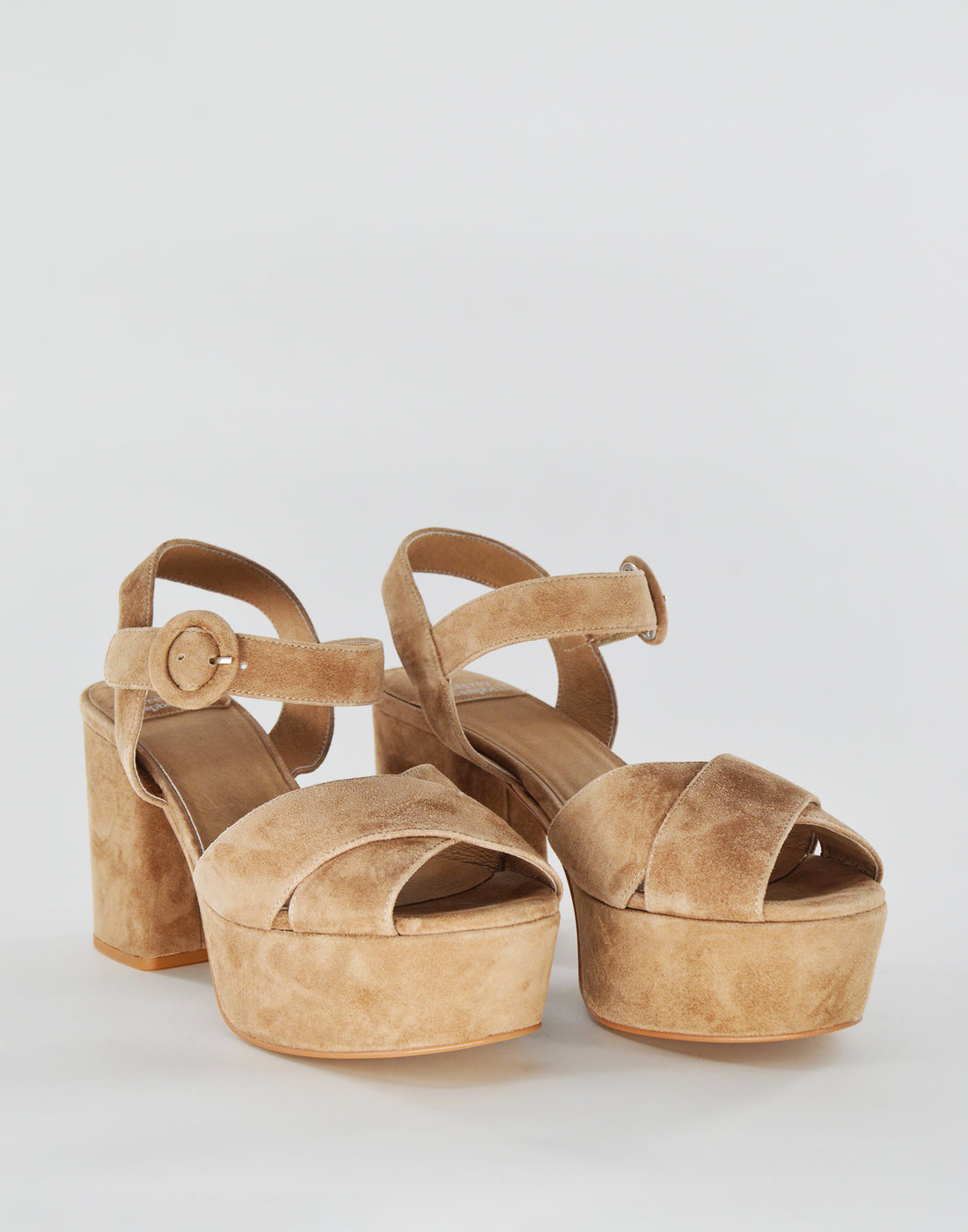 JEFFREY CAMPBELL Sandali Determined con Plateau Taupe
