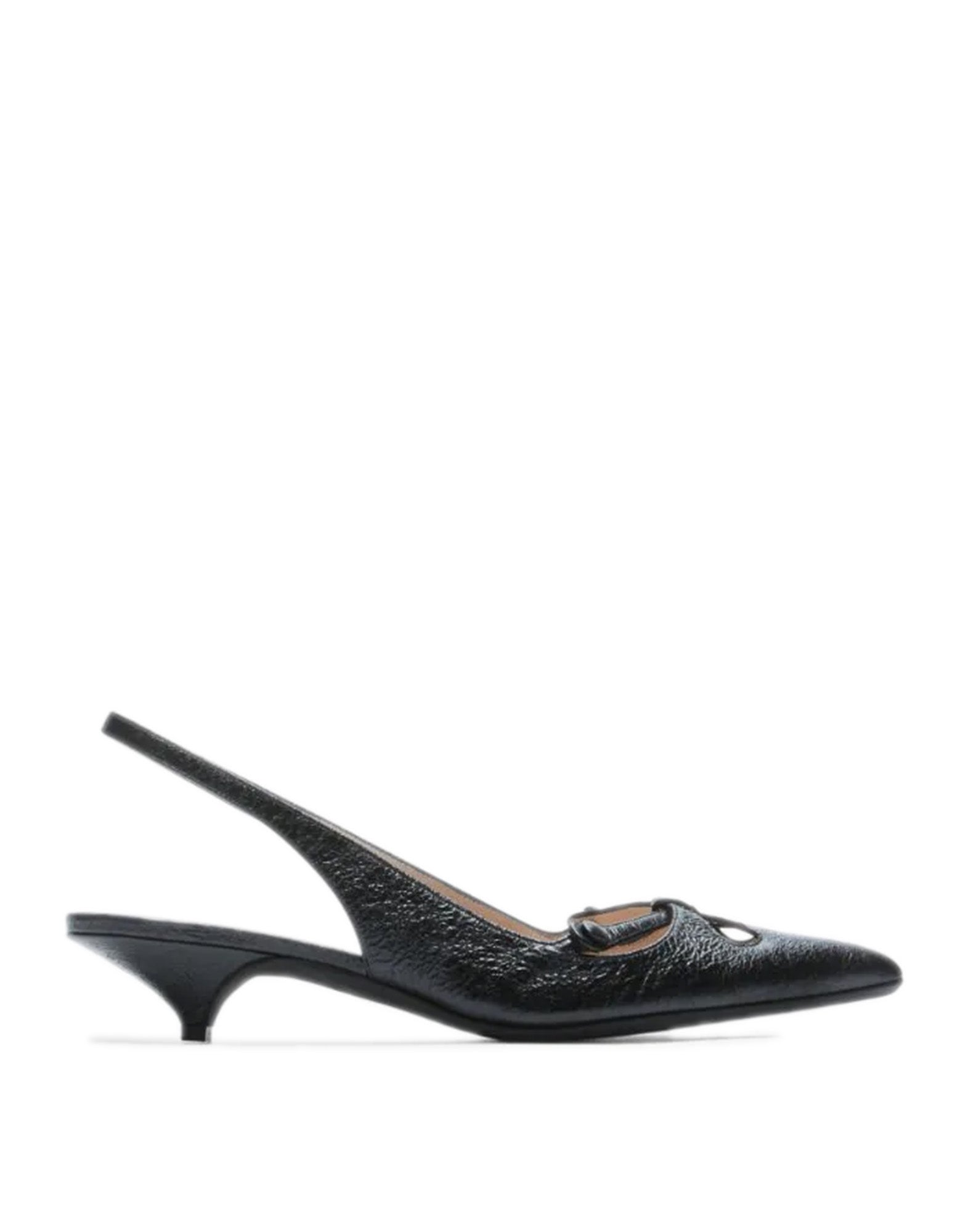 N°21 Slingback Vulcano Nera