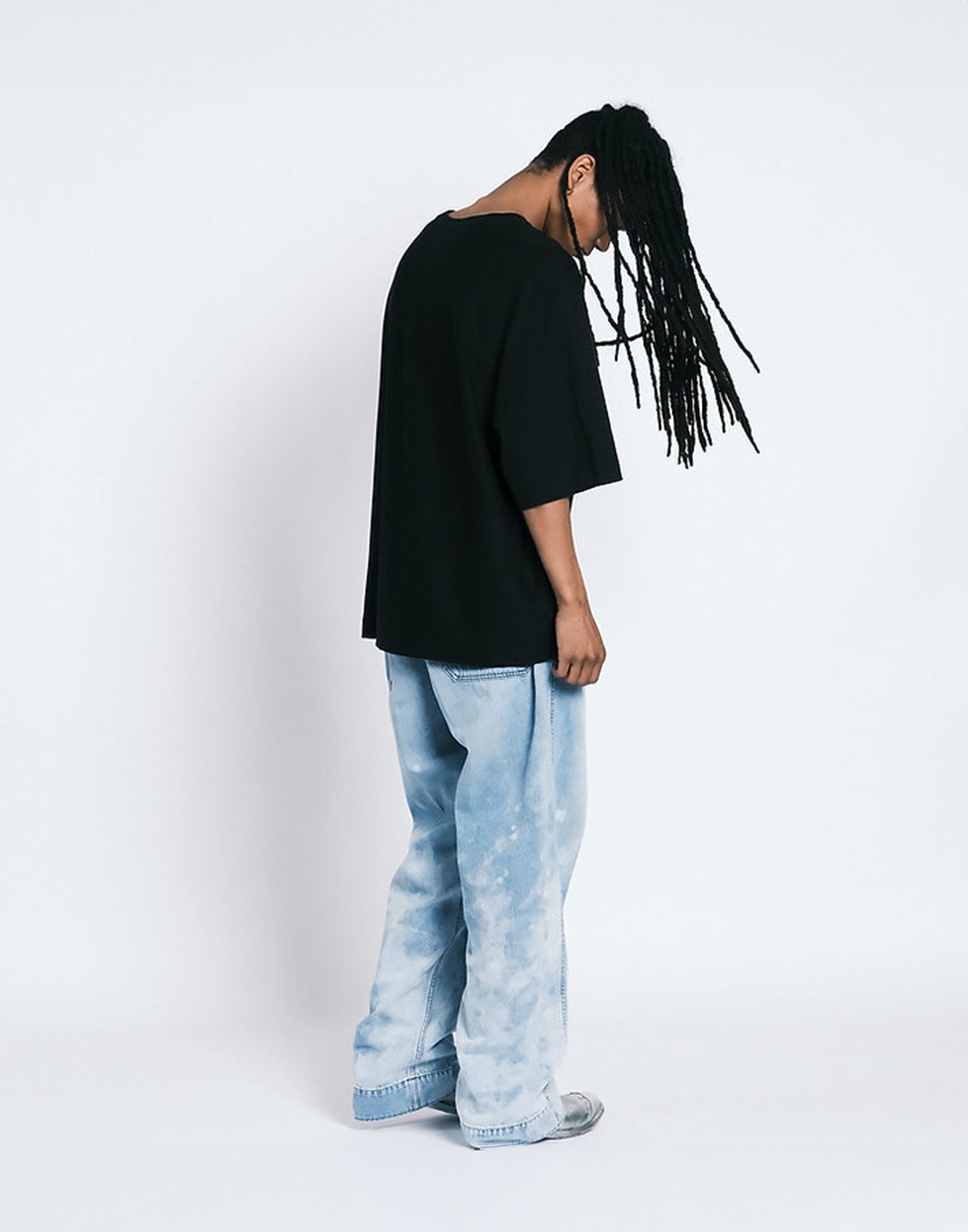 TANAKA T-shirt Boxy Unisex Nera