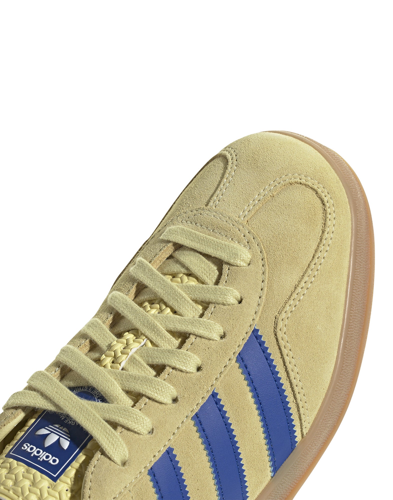ADIDAS Sneakers Gazelle Indoor Powder Yellow/Royal Blue