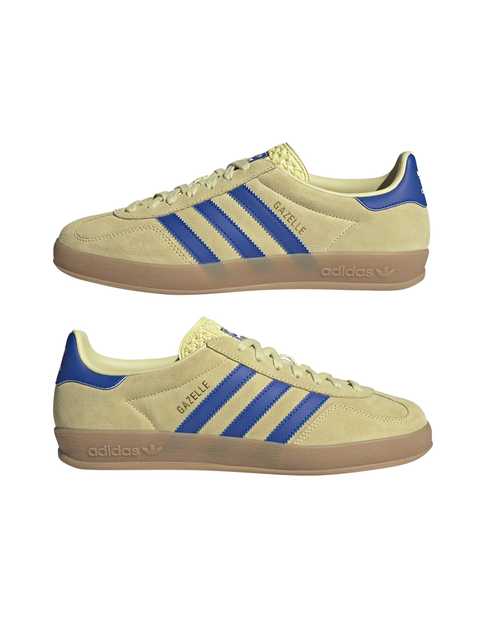 ADIDAS Sneakers Gazelle Indoor Powder Yellow/Royal Blue